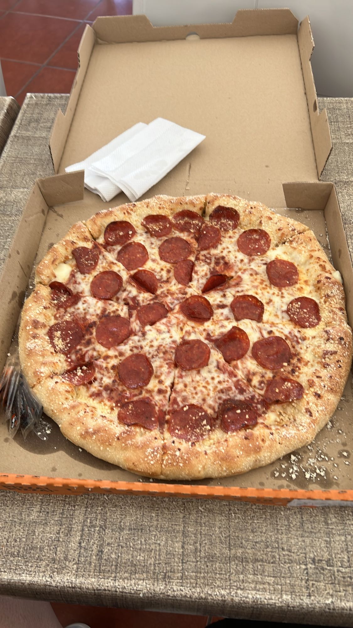 Pizza de pepperoni