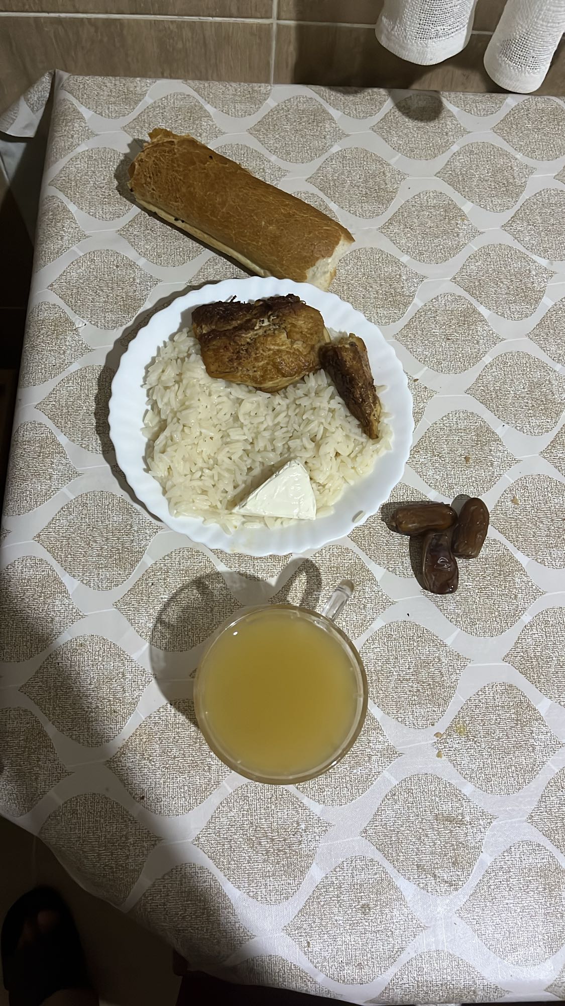 Chicken Rice Plate with Juice