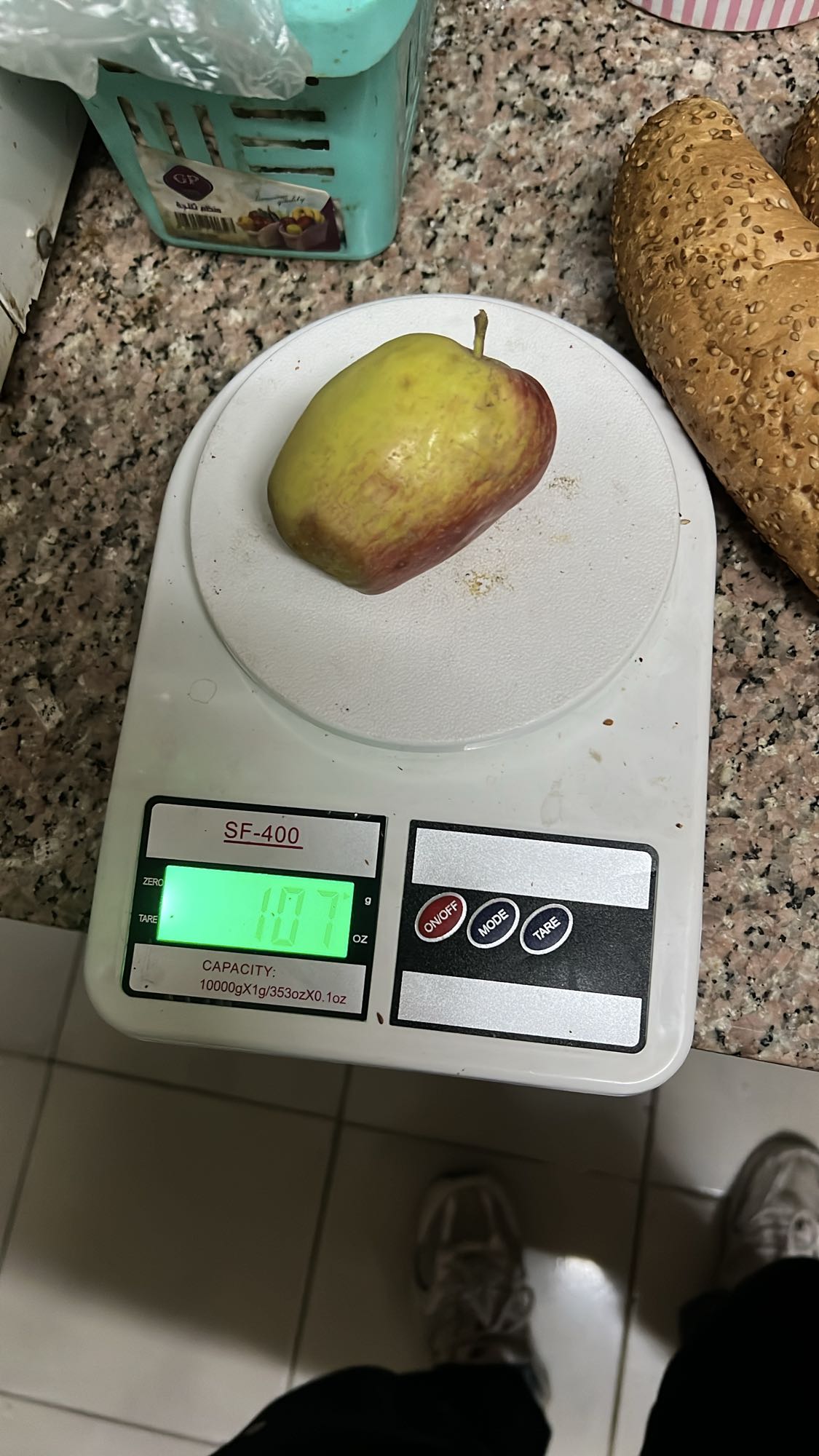Whole apple snack