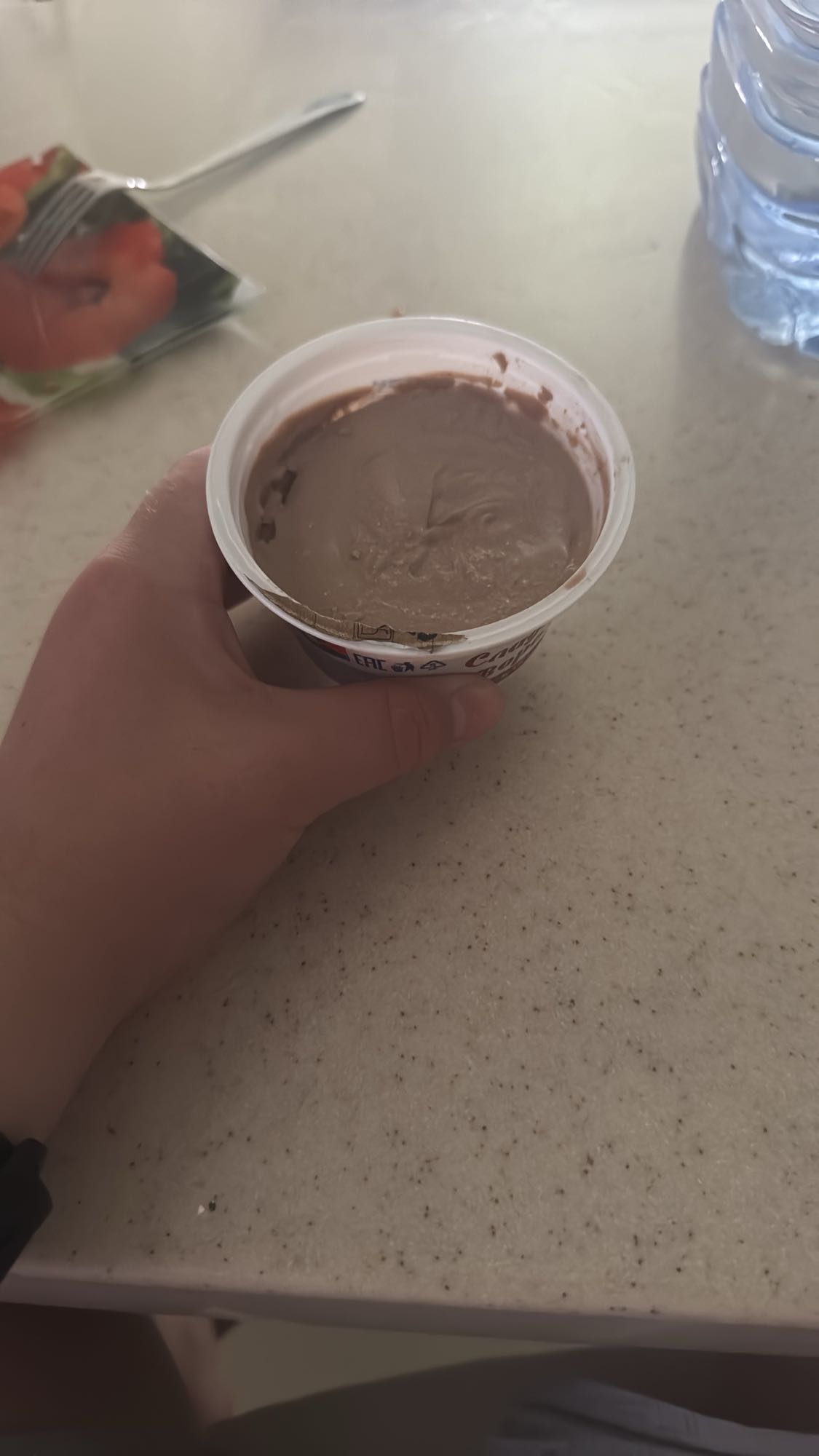 шоколадный пудинг