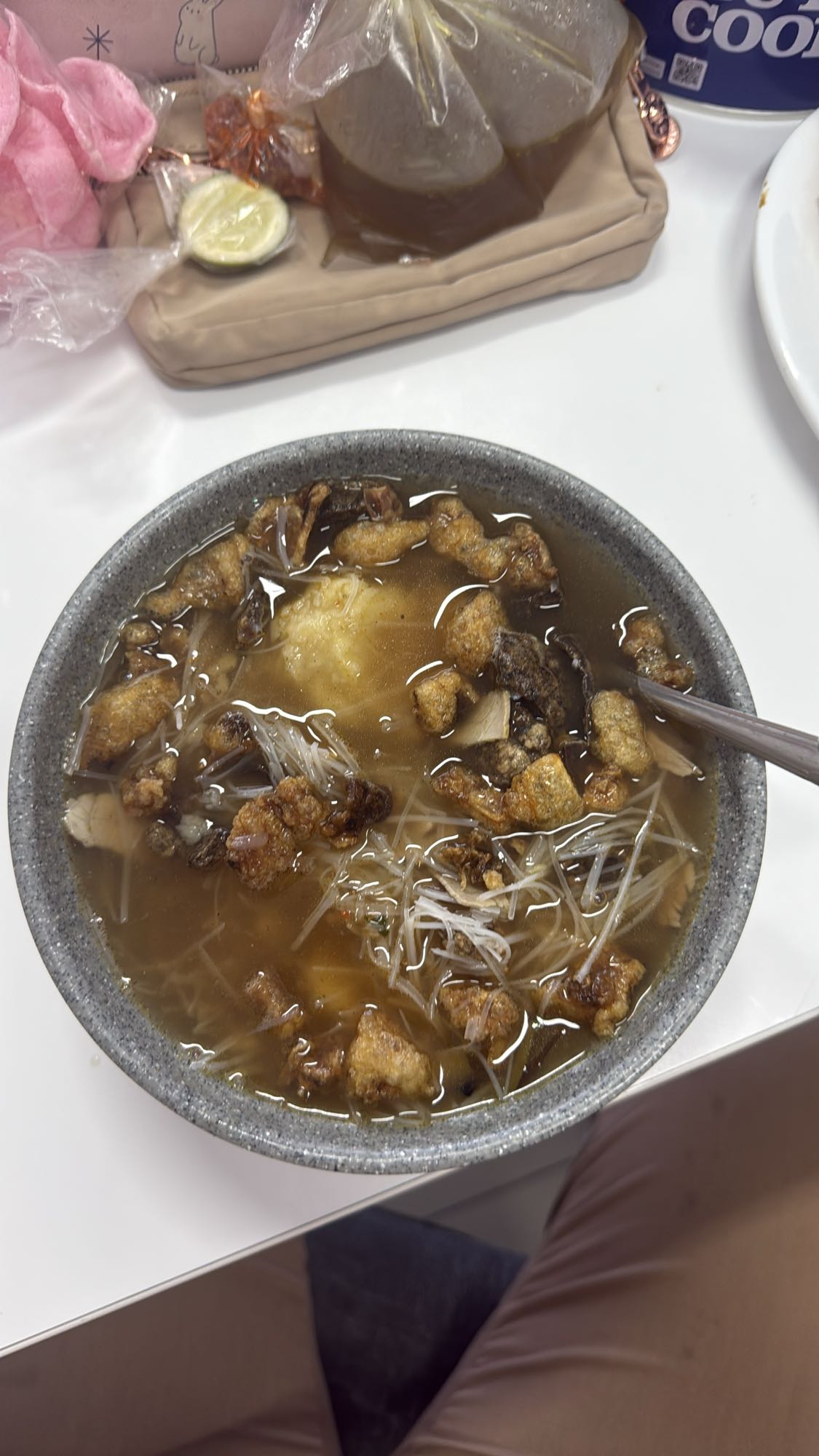 Crispy Pork Vermicelli Soup