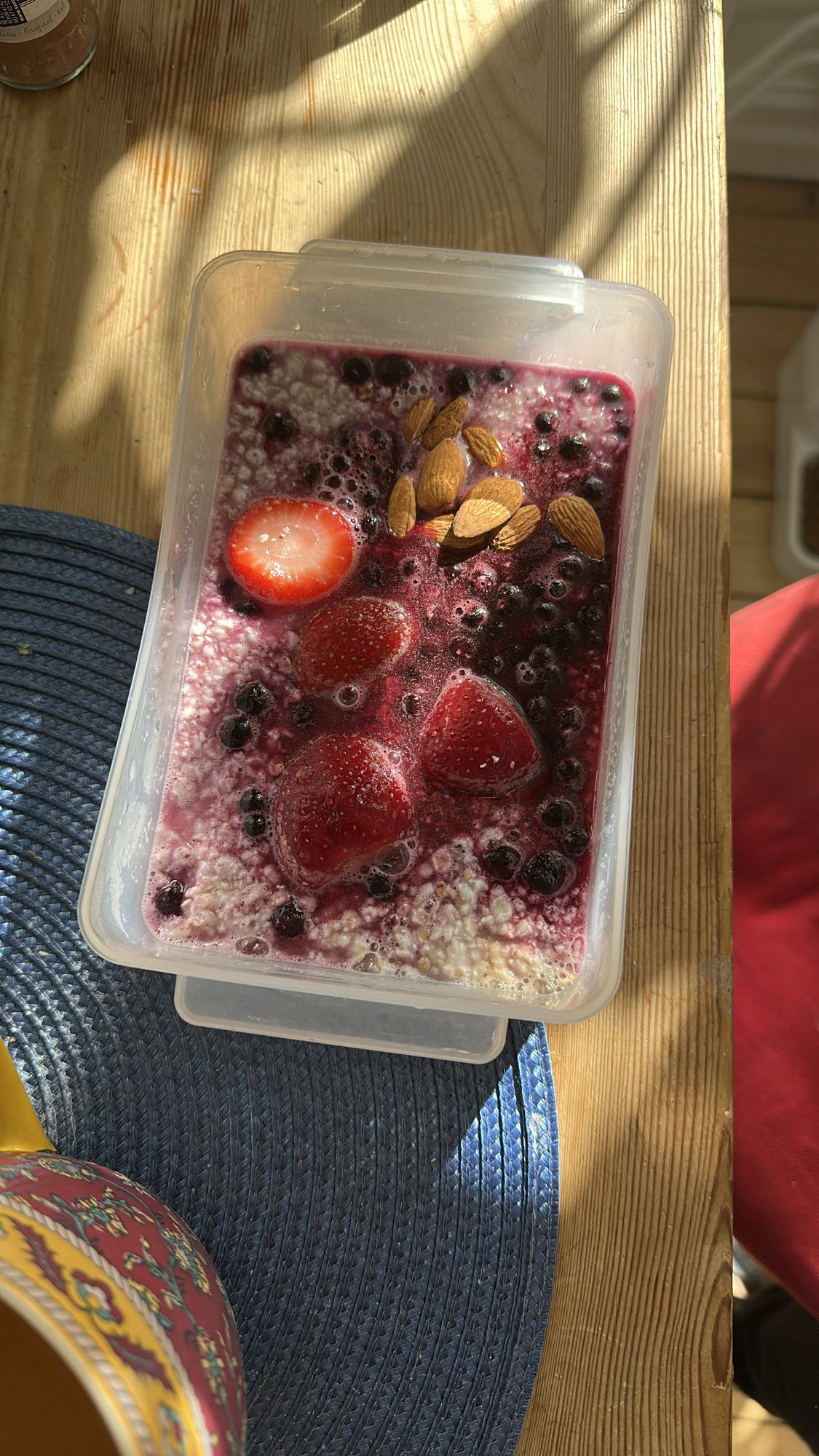 Bärgröt med mandel