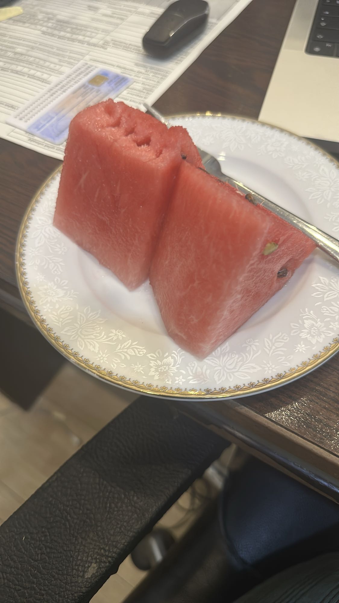 Watermelon slices