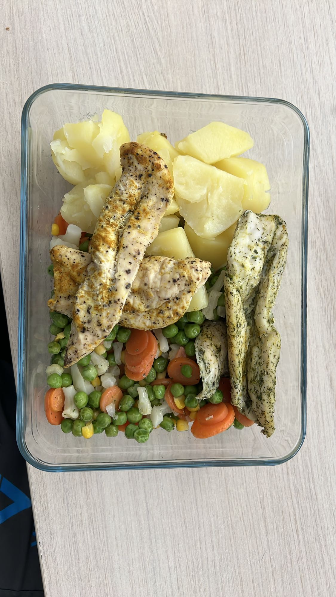 Kurczak z warzywami i ziemniakami