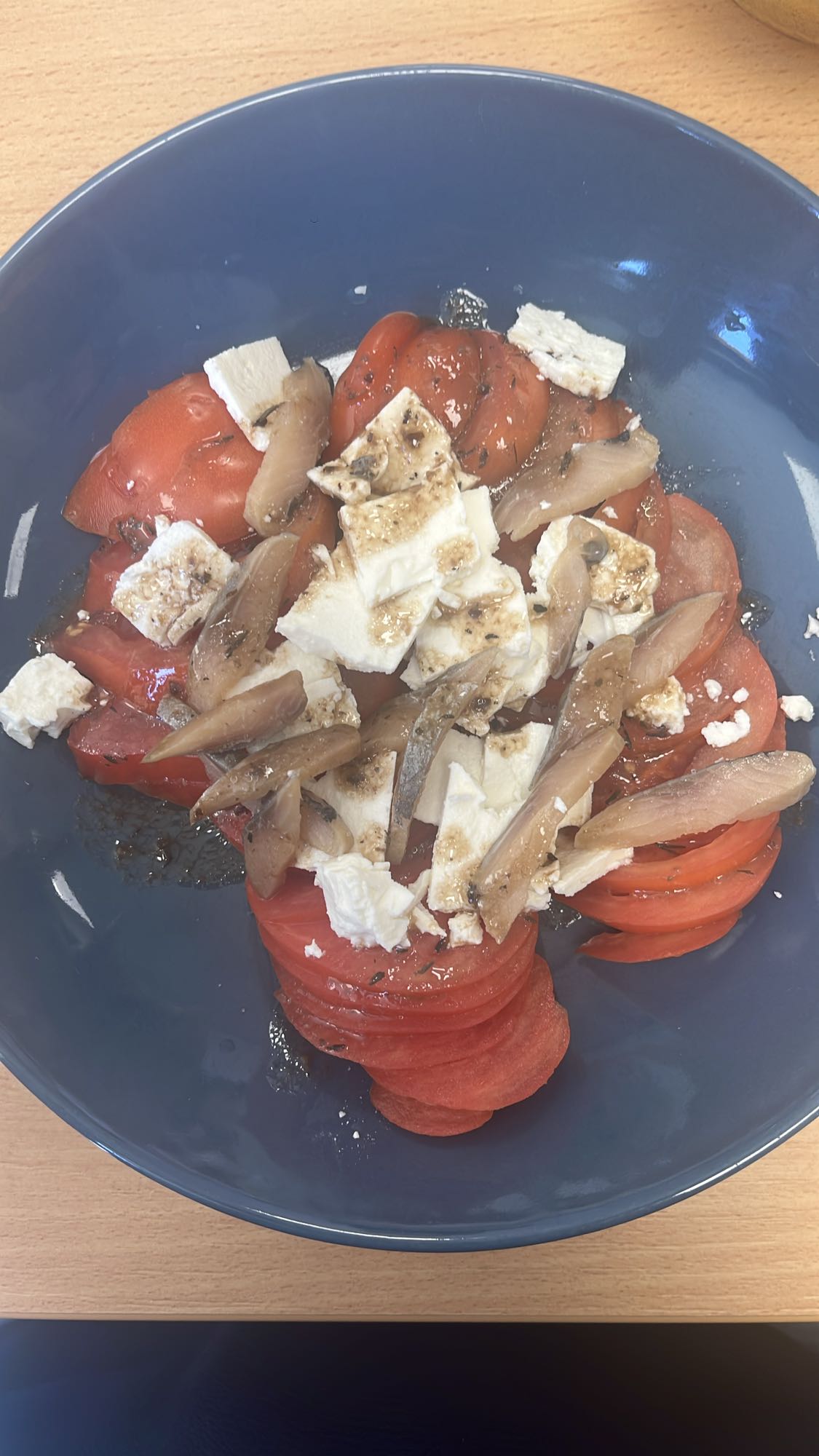 Salade tomate feta