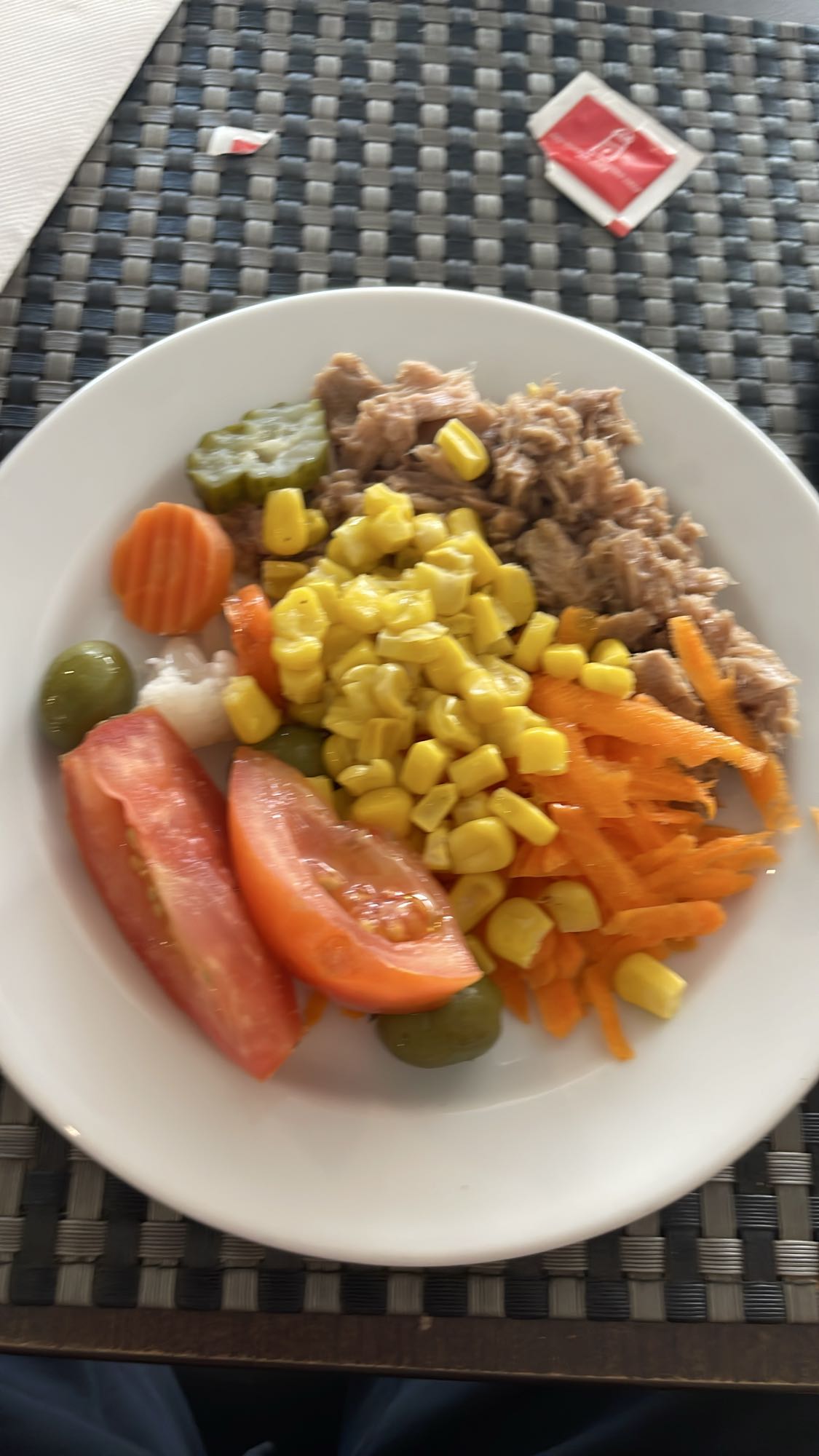 Salade de thon et légumes