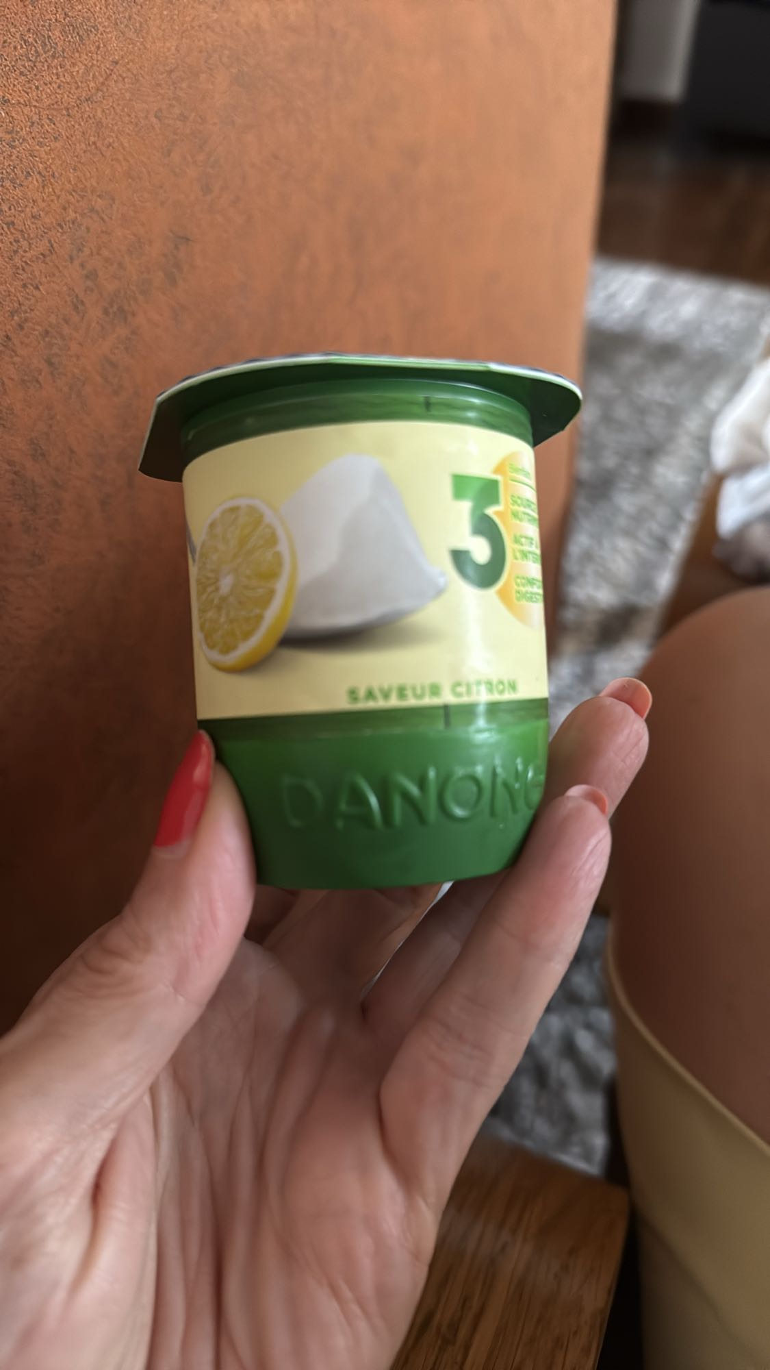 citroen yoghurt snack