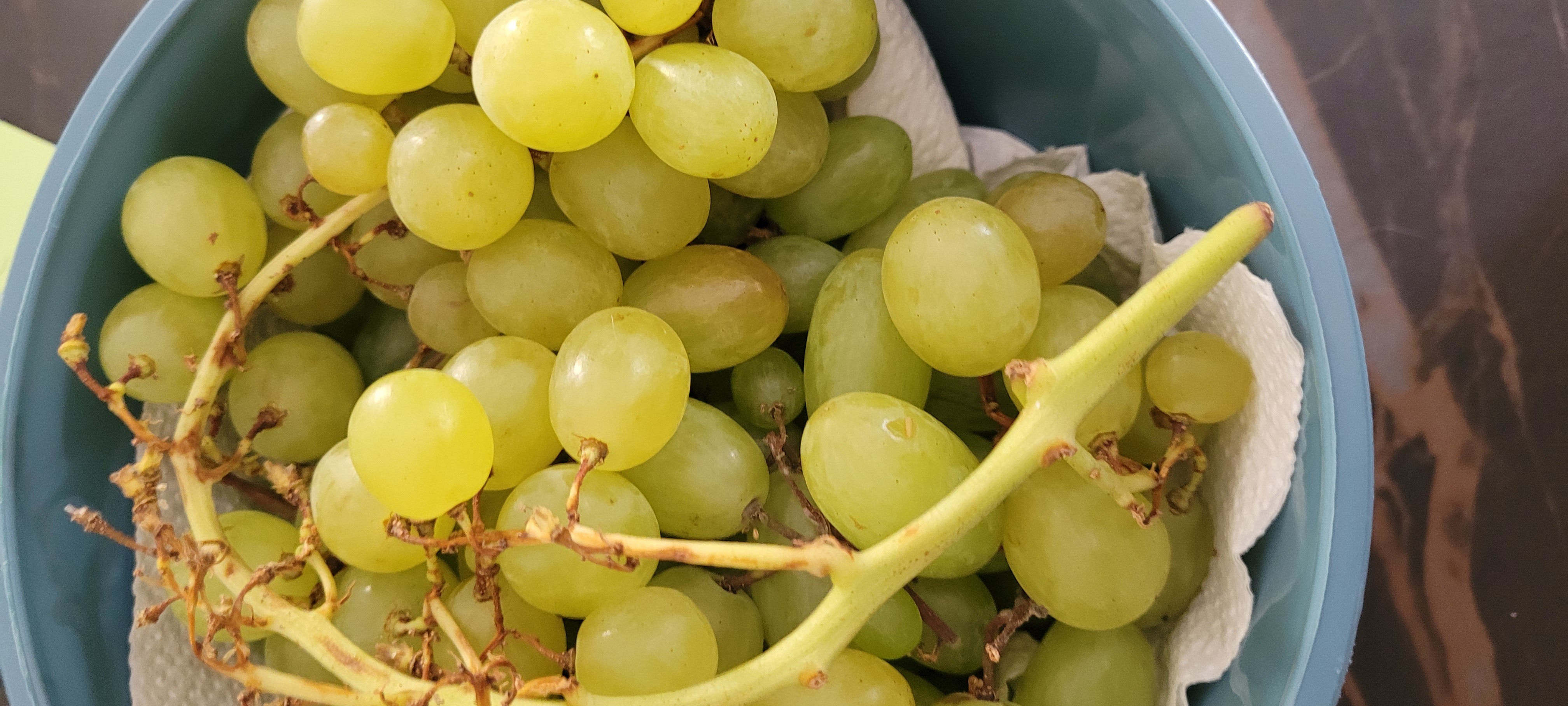 Groene druiven snack