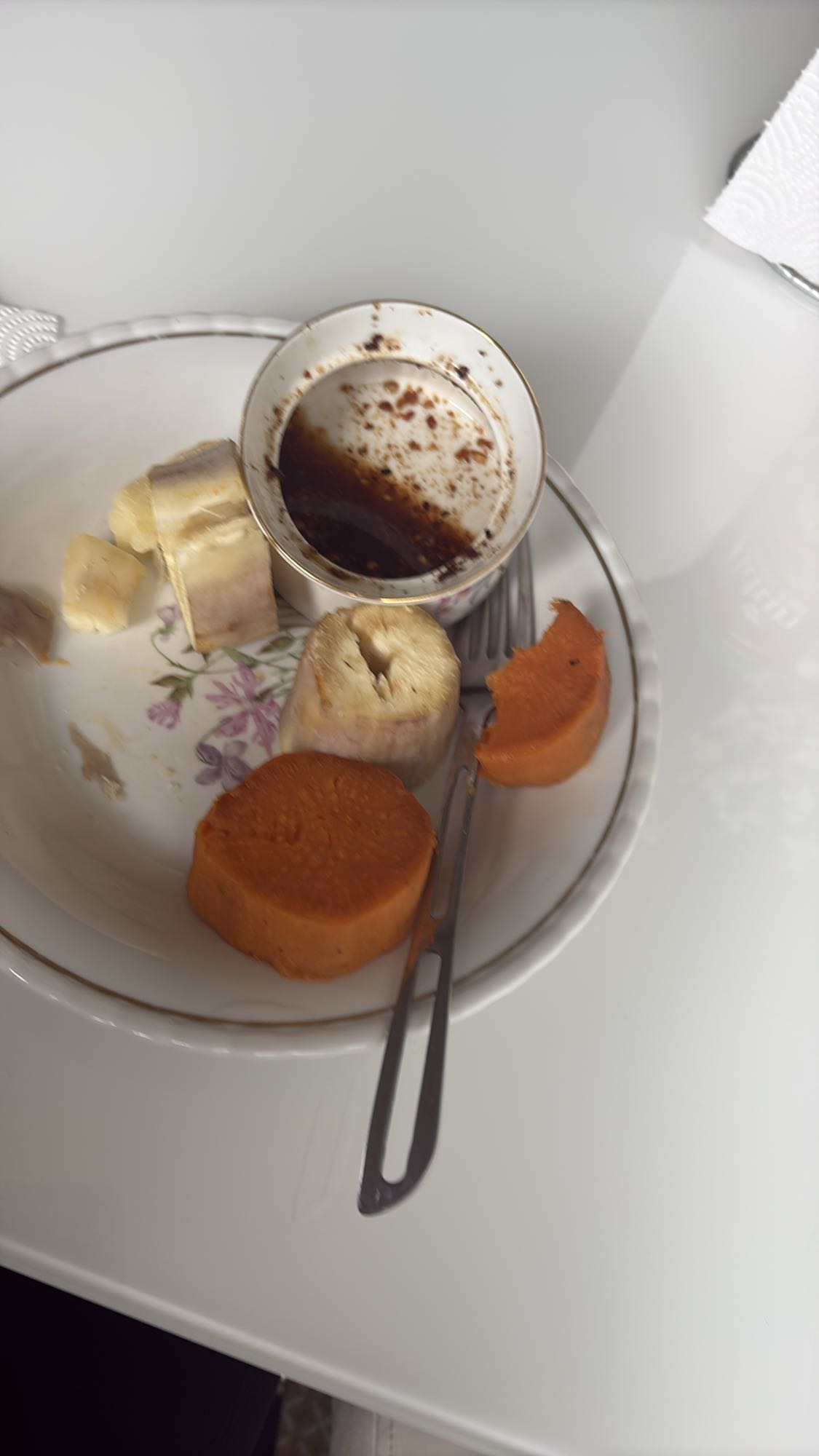 Banana & Sweet Potato Plate