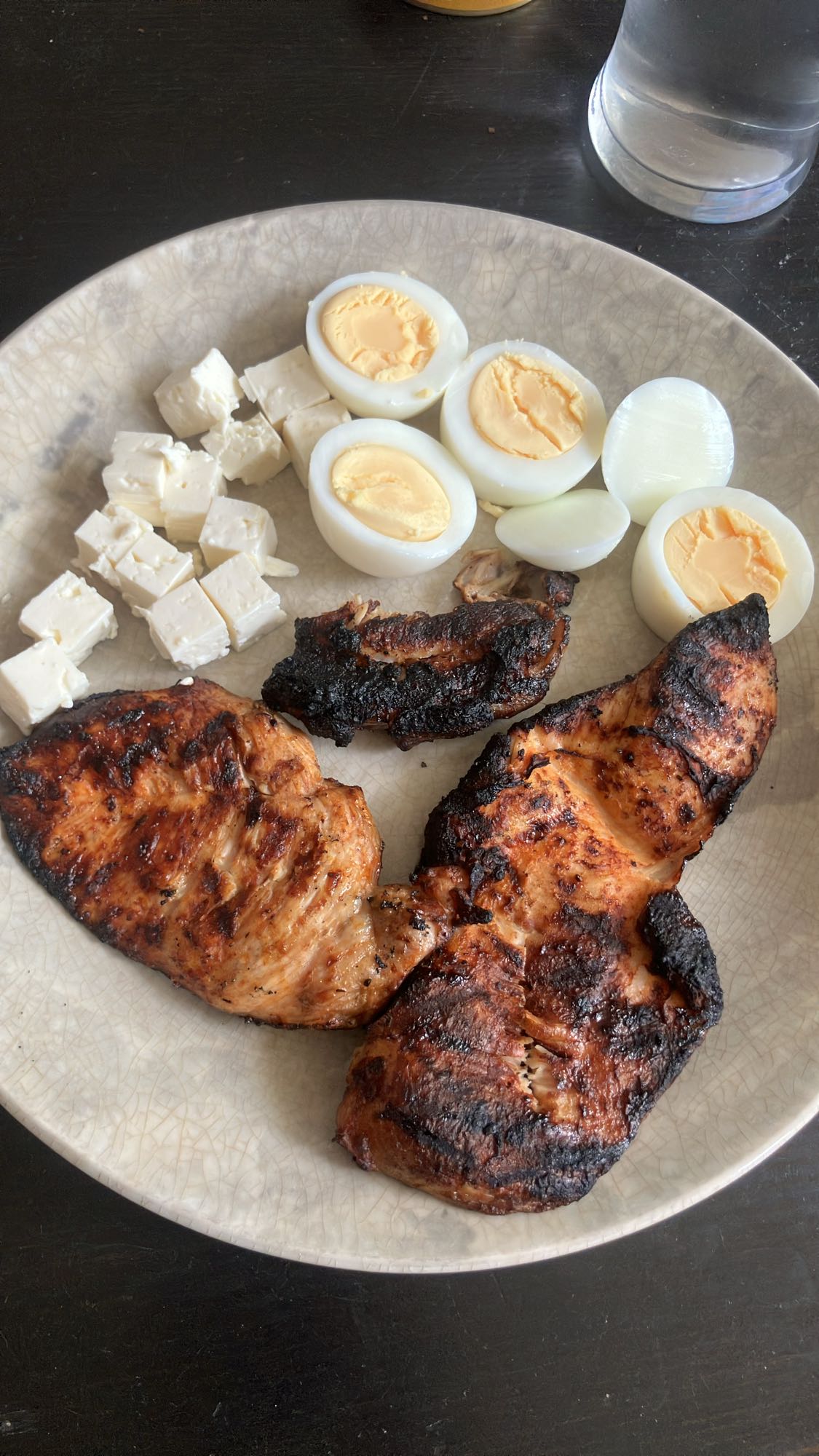 Grillad kyckling tallrik