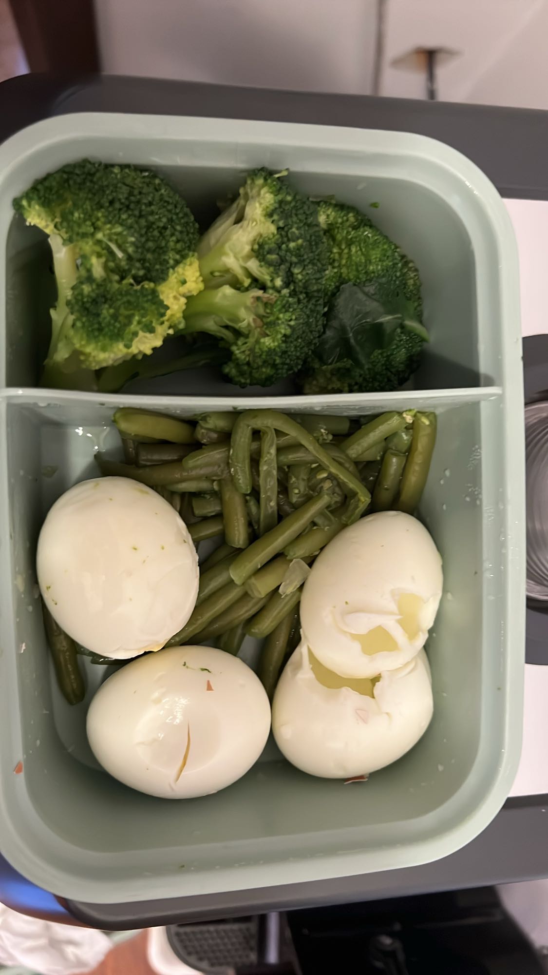 Eggs, Broccoli & Green Beans