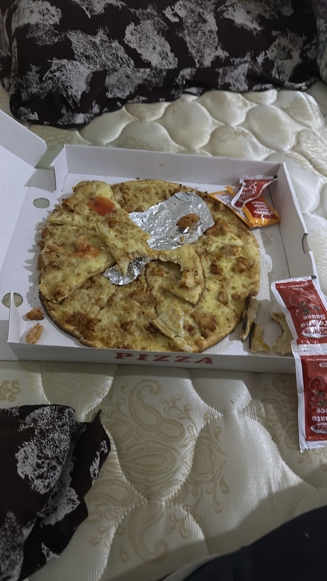 Chicken Cheese Pizza