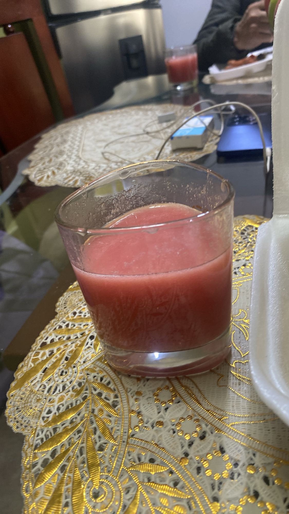 jugo de sandía