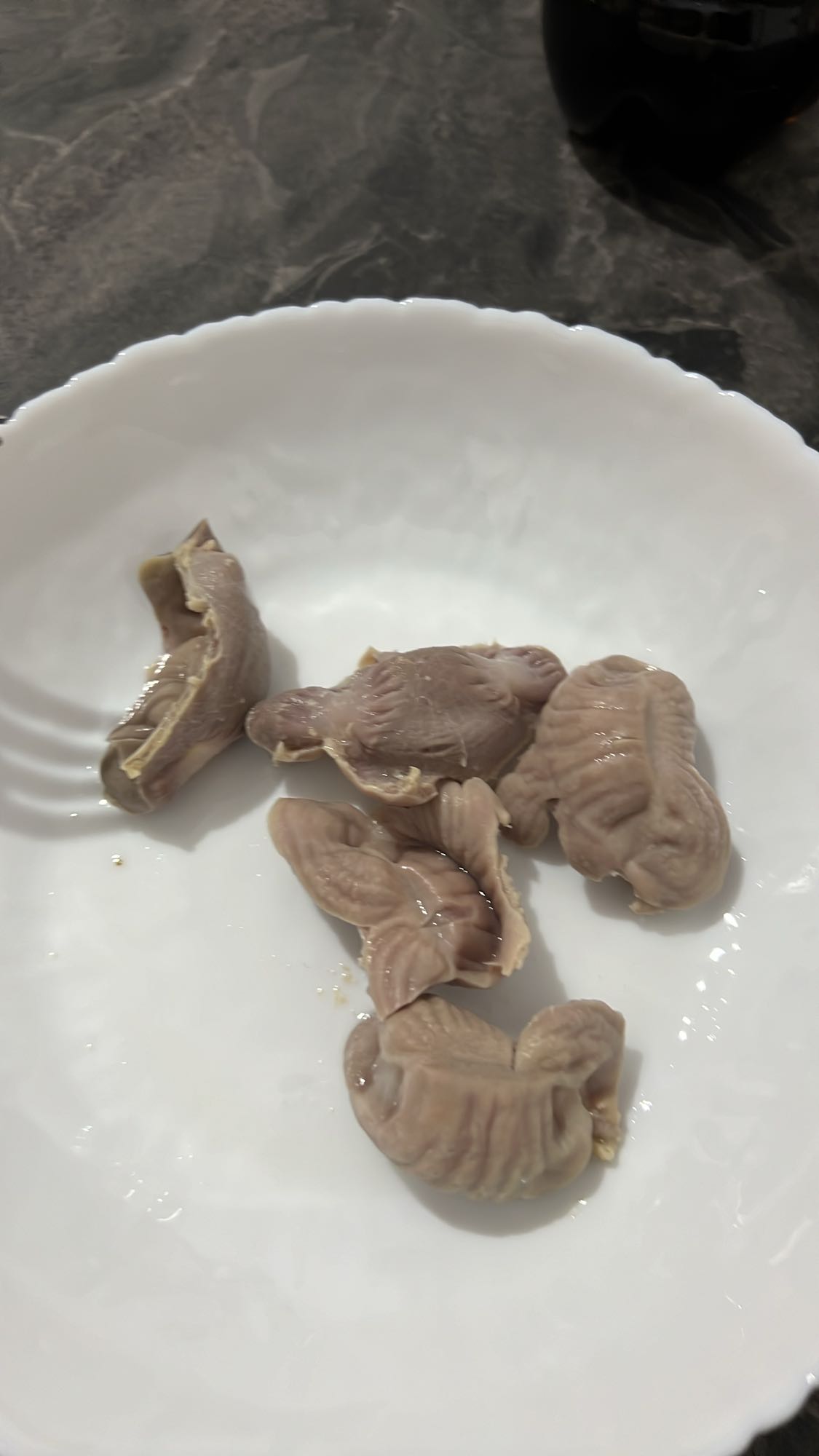 խաշած հավի կերակրափող