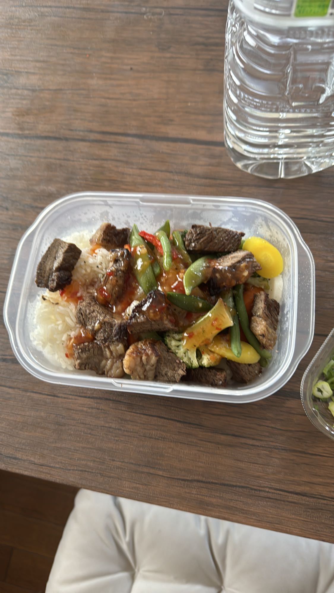 Beef Stir Fry with Rice