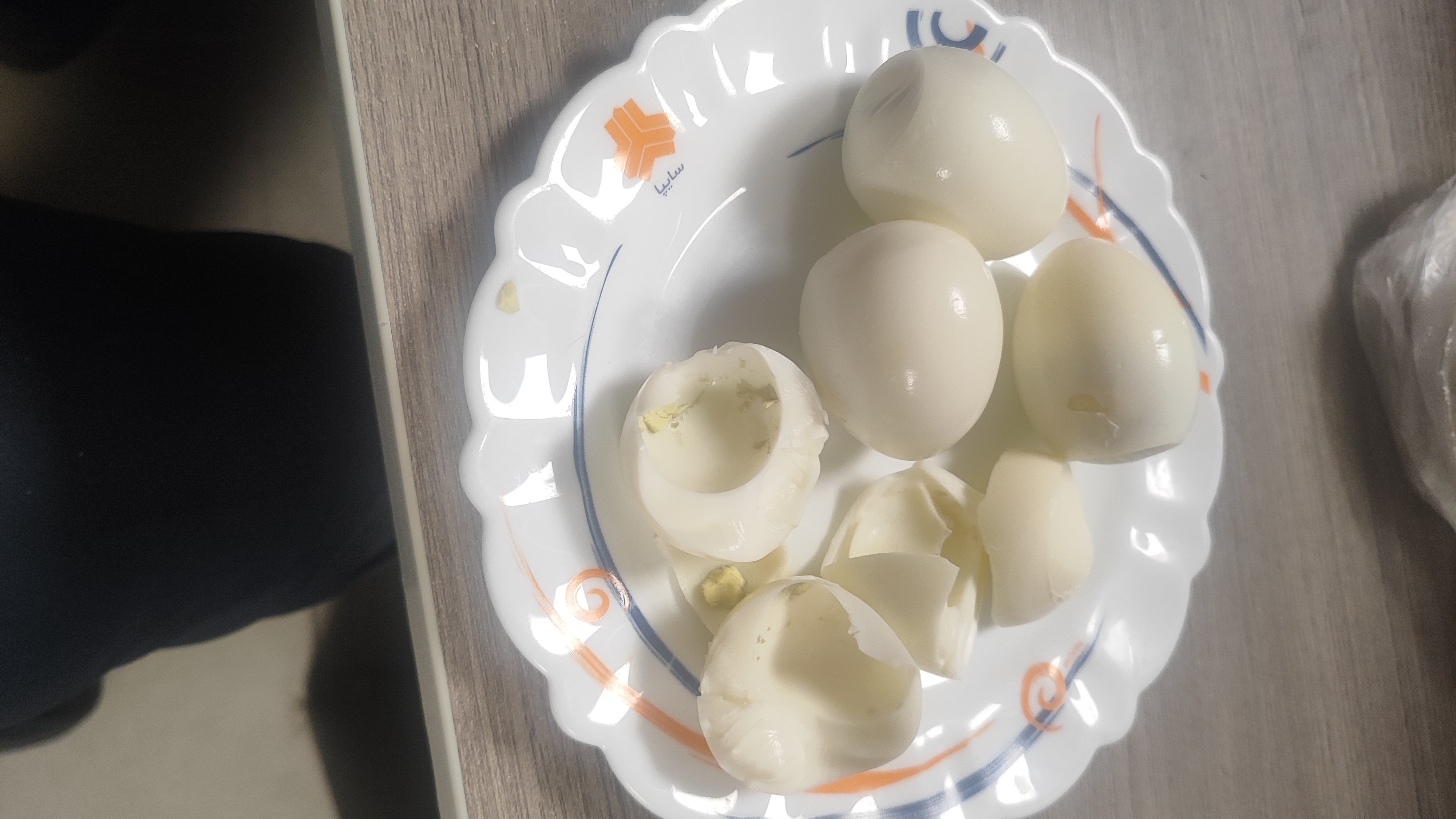 Boiled Eggs Plate
