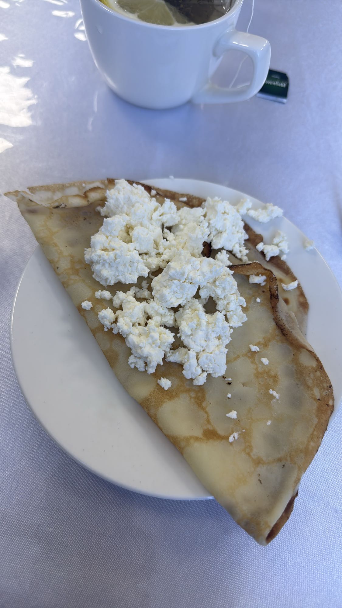 блин с творогом