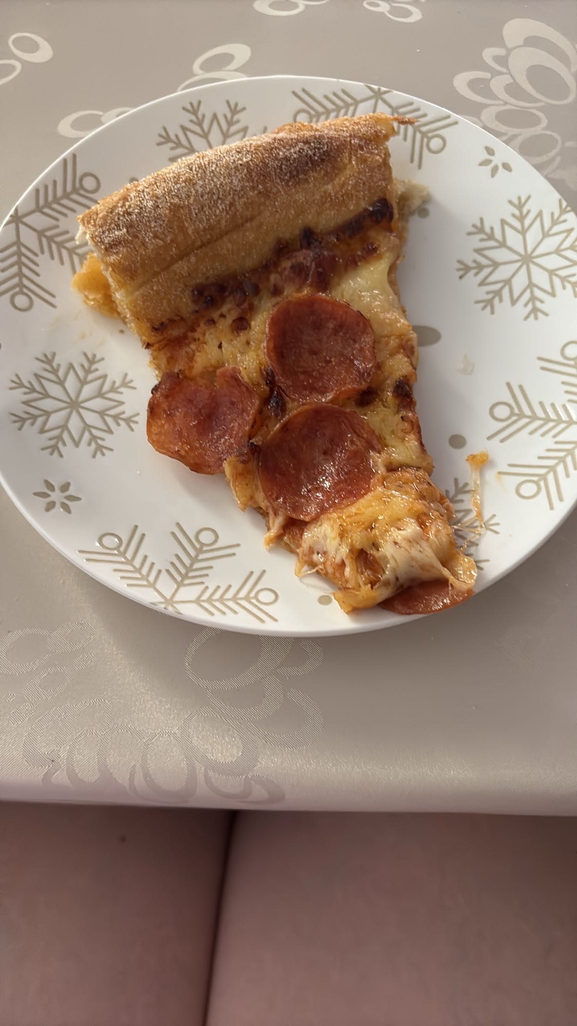 Pepperonis pizzaszelet