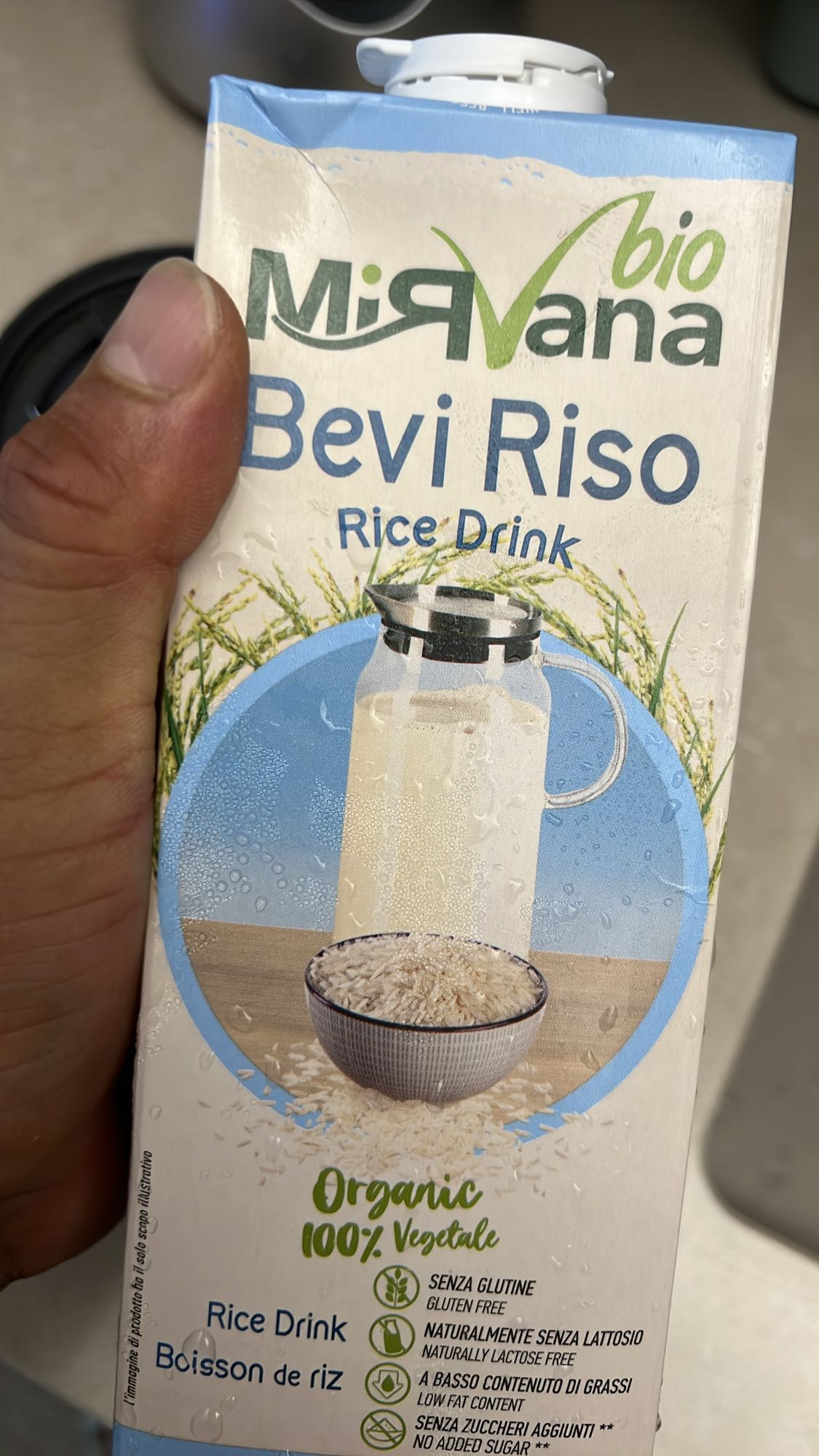 Bevanda di riso bio