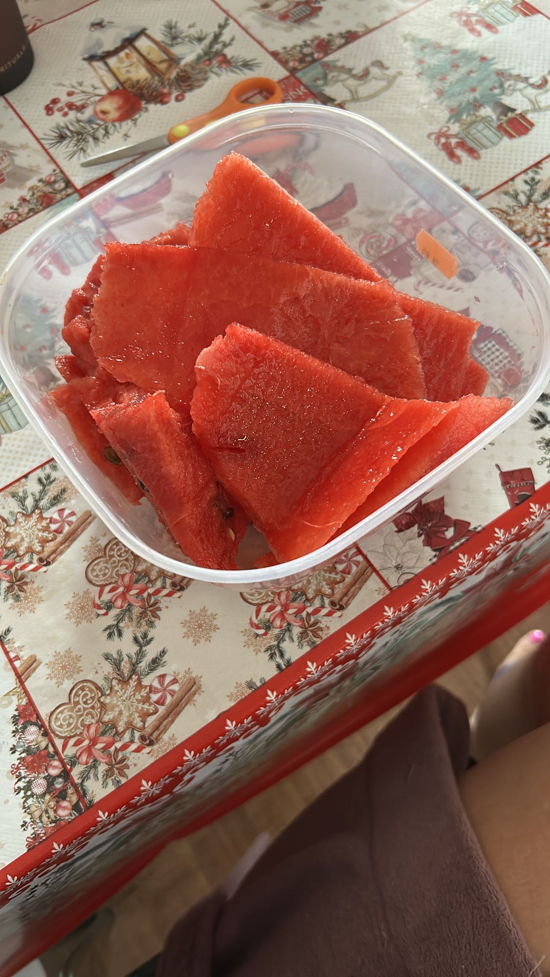 Felii de pepene roșu