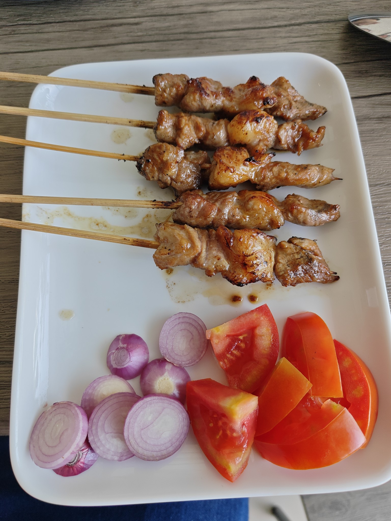 Grilled Meat Skewers Plate