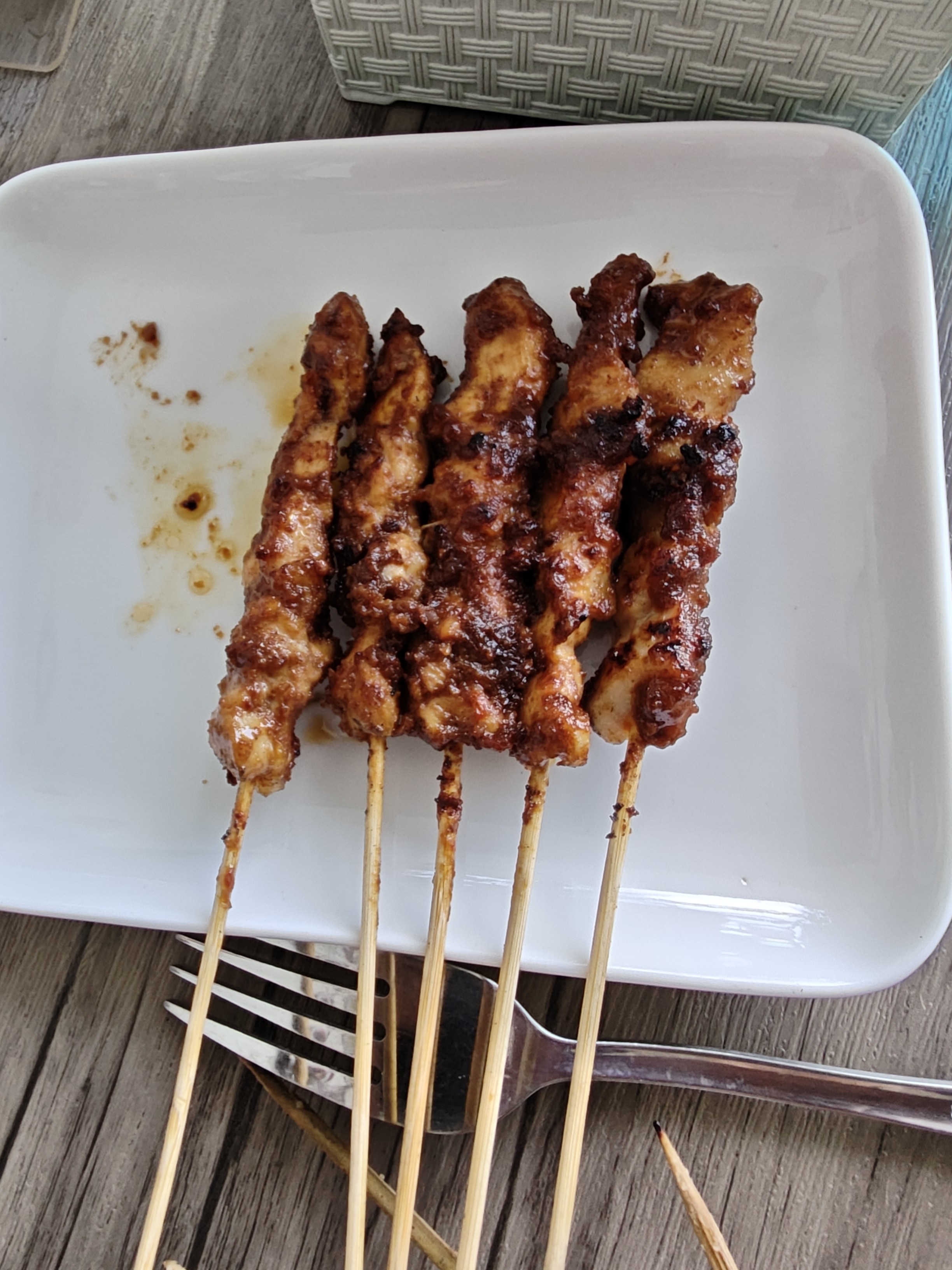 Chicken Satay Skewers