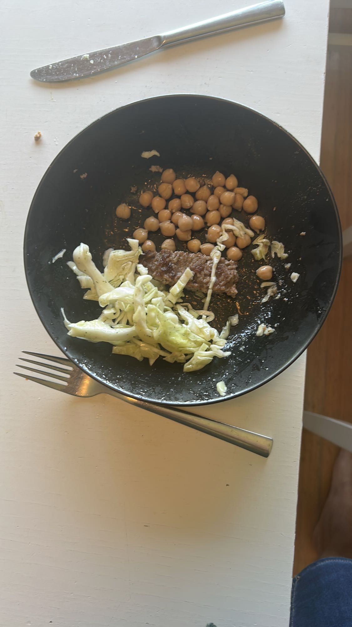 Köttfärs med kikärtor