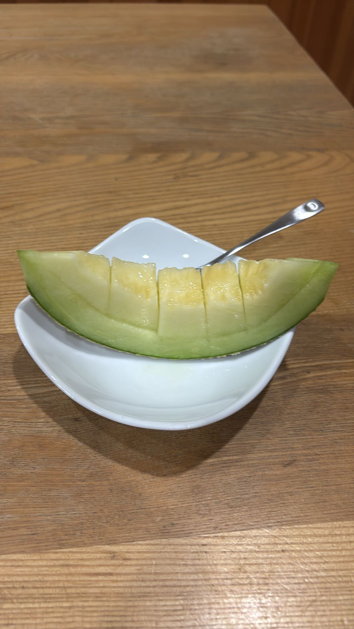 メロンのスライス