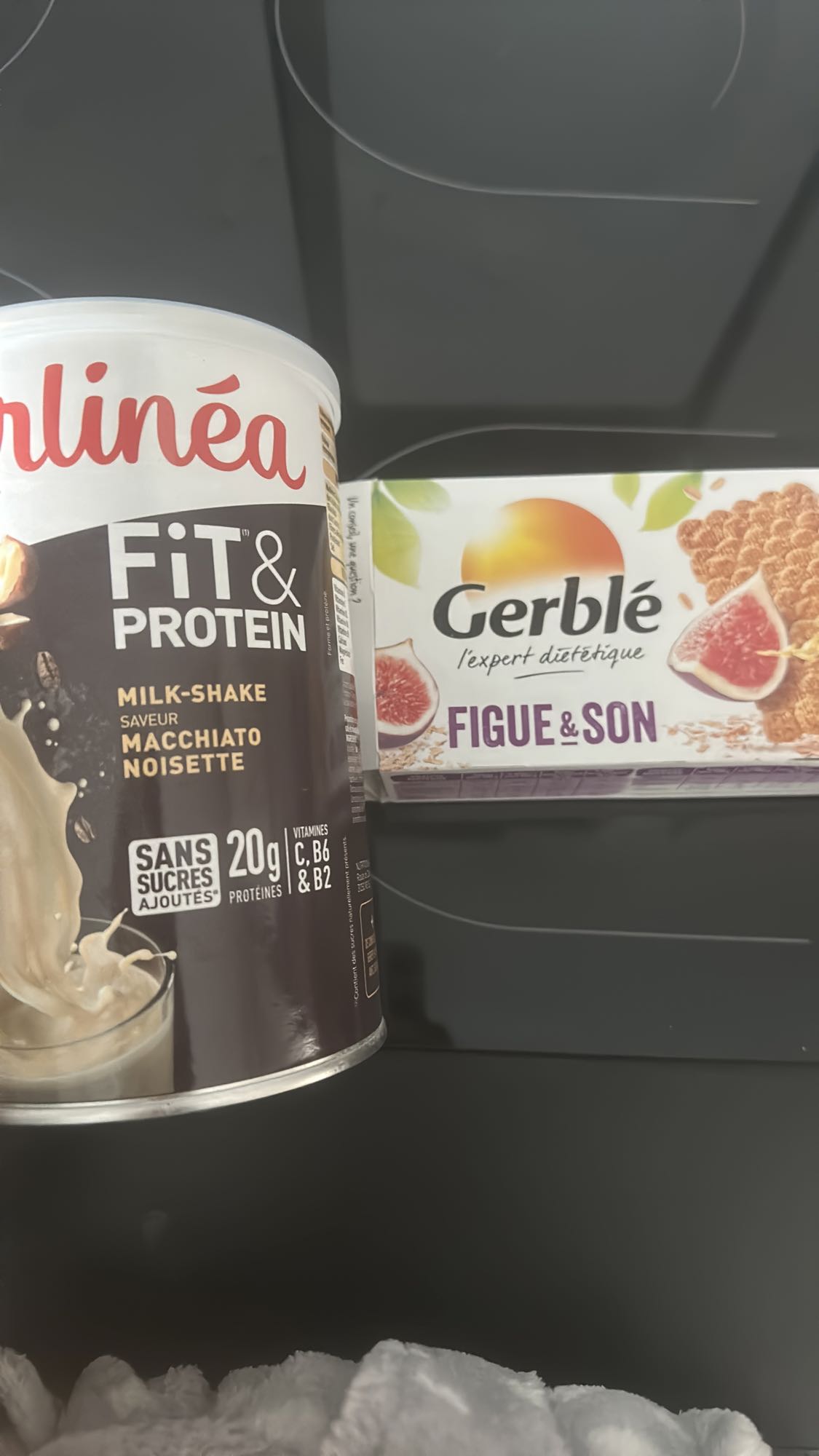 Shake et biscuits figue