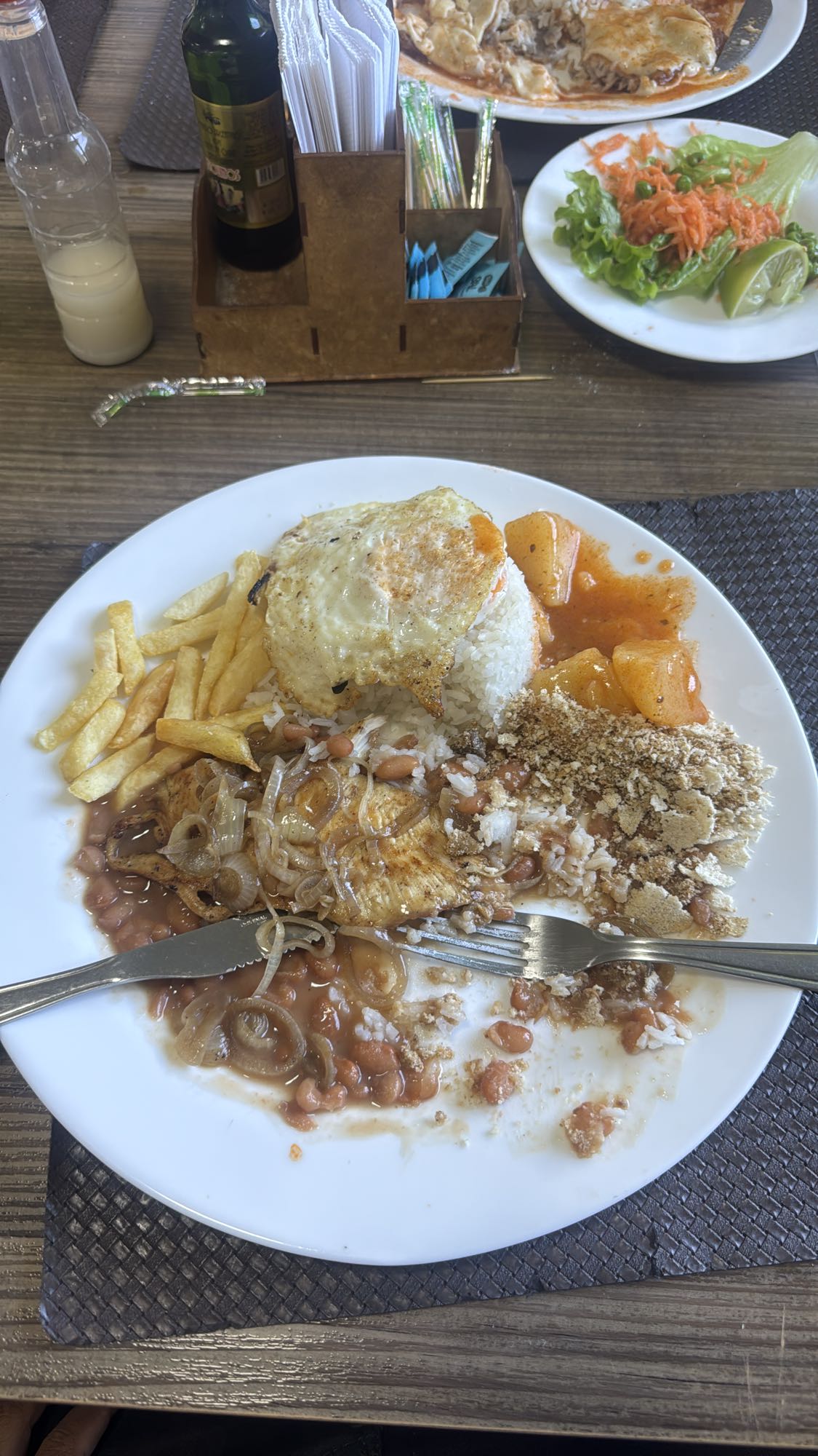 Prato brasileiro com ovo