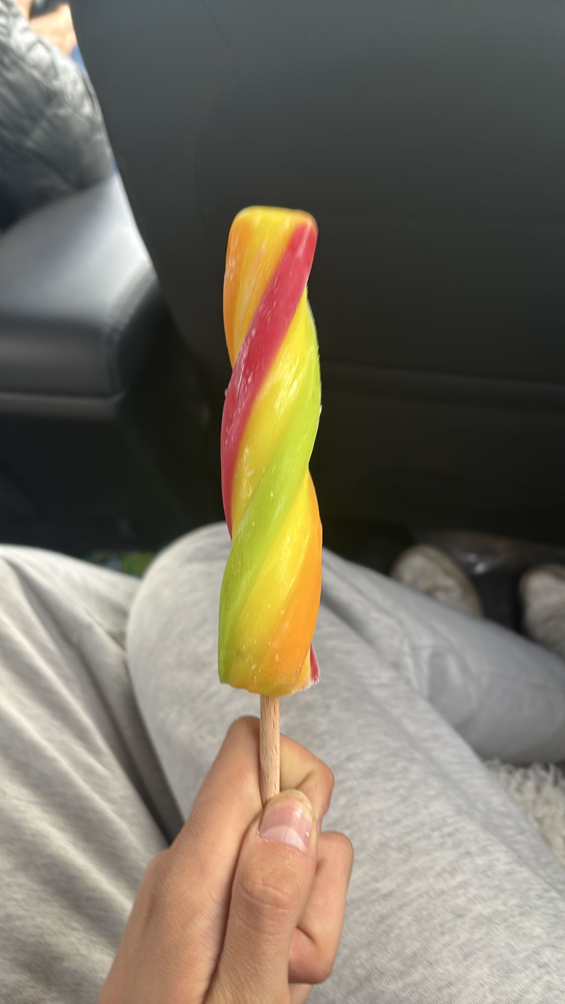 Rainbow Popsicle