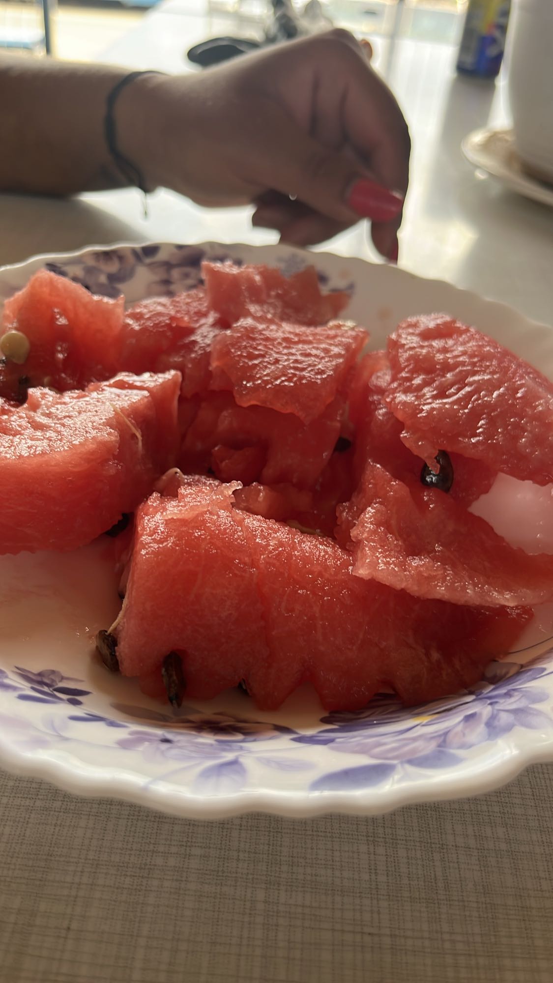 Felii de pepene roșu