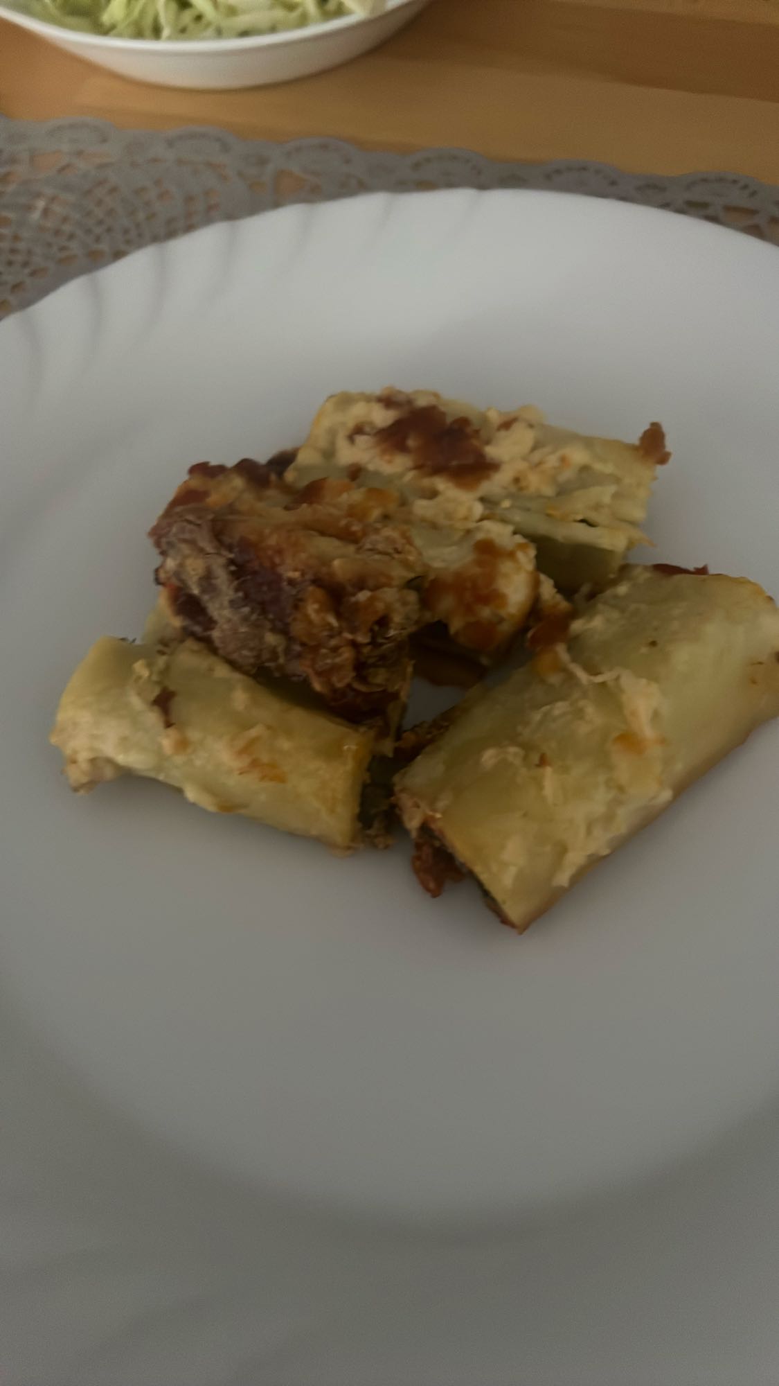 Gevulde courgetterolletjes