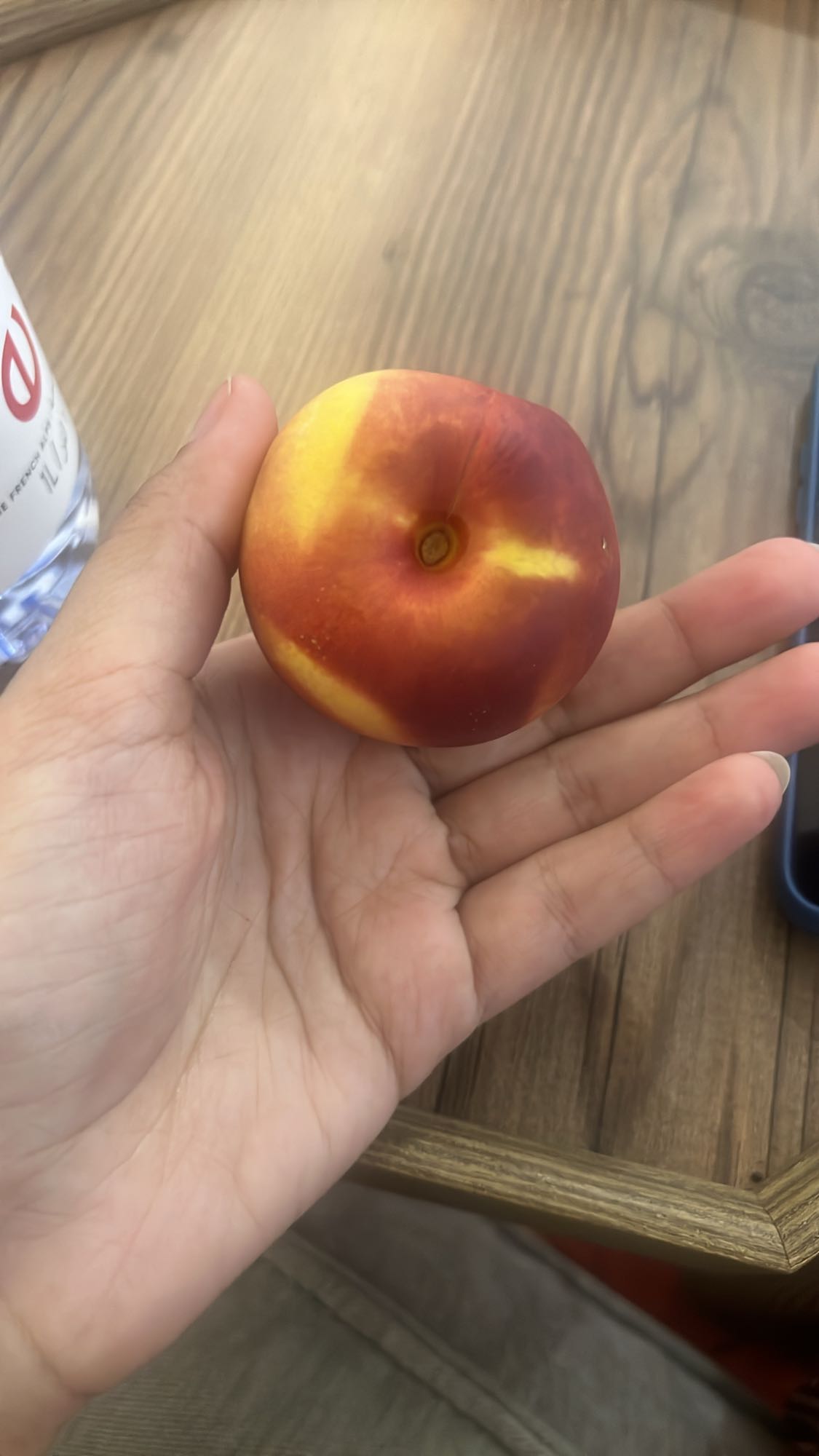 Fresh nectarine snack