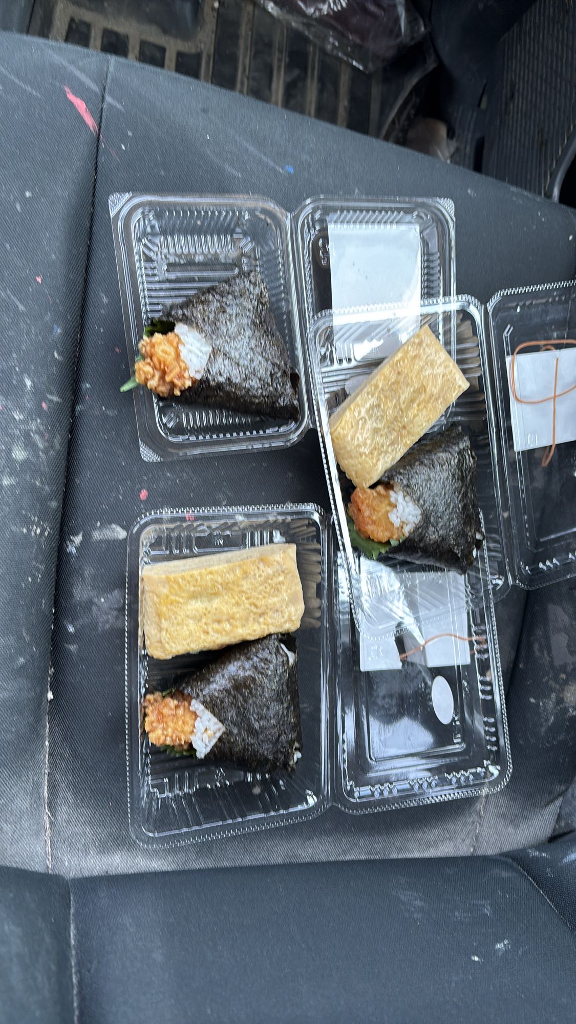 おにぎりと卵焼きセット