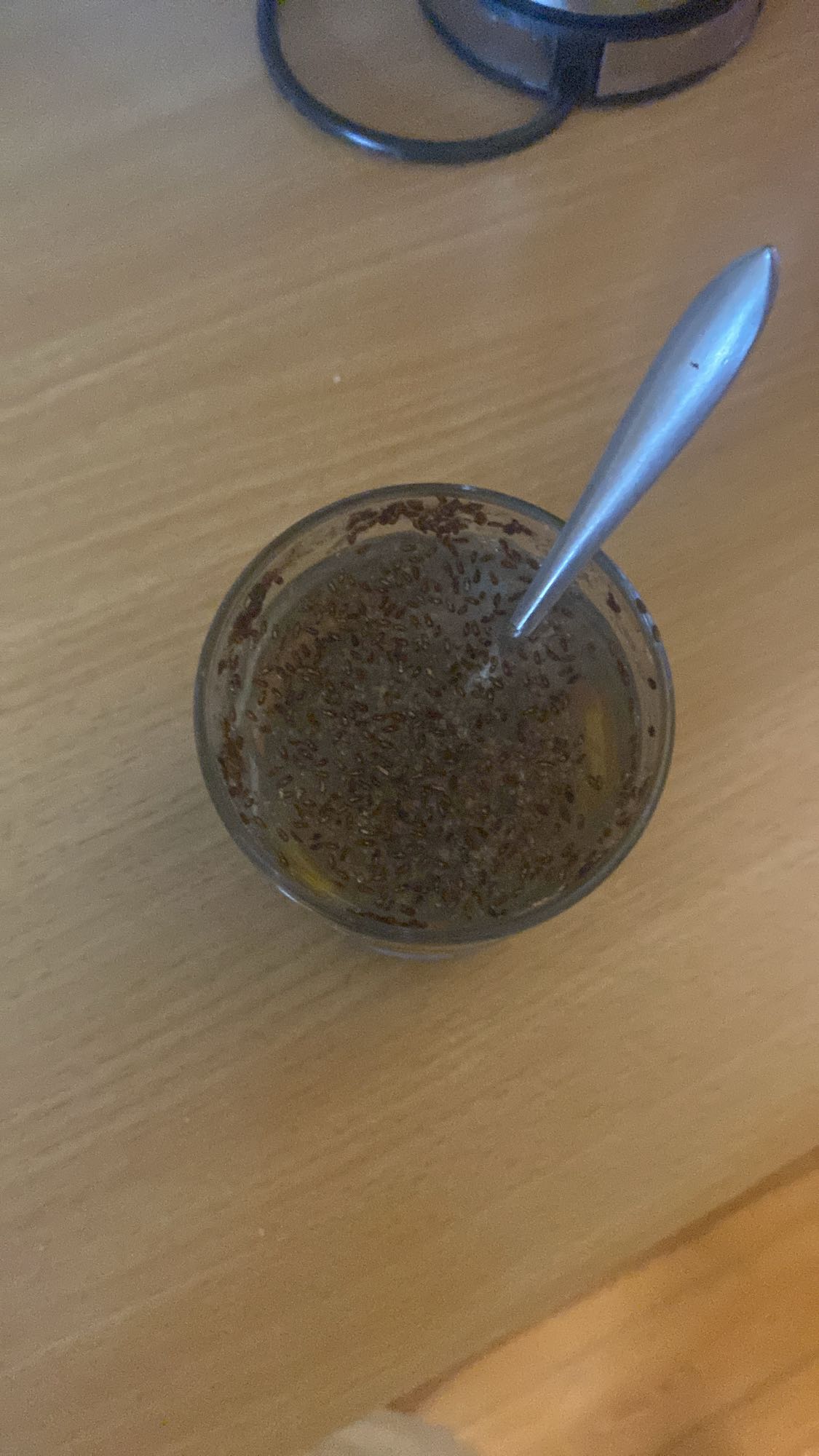 napój z siemieniem lnianym