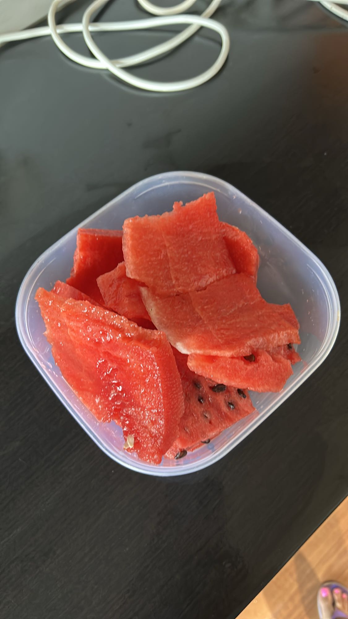 Felii de pepene roșu