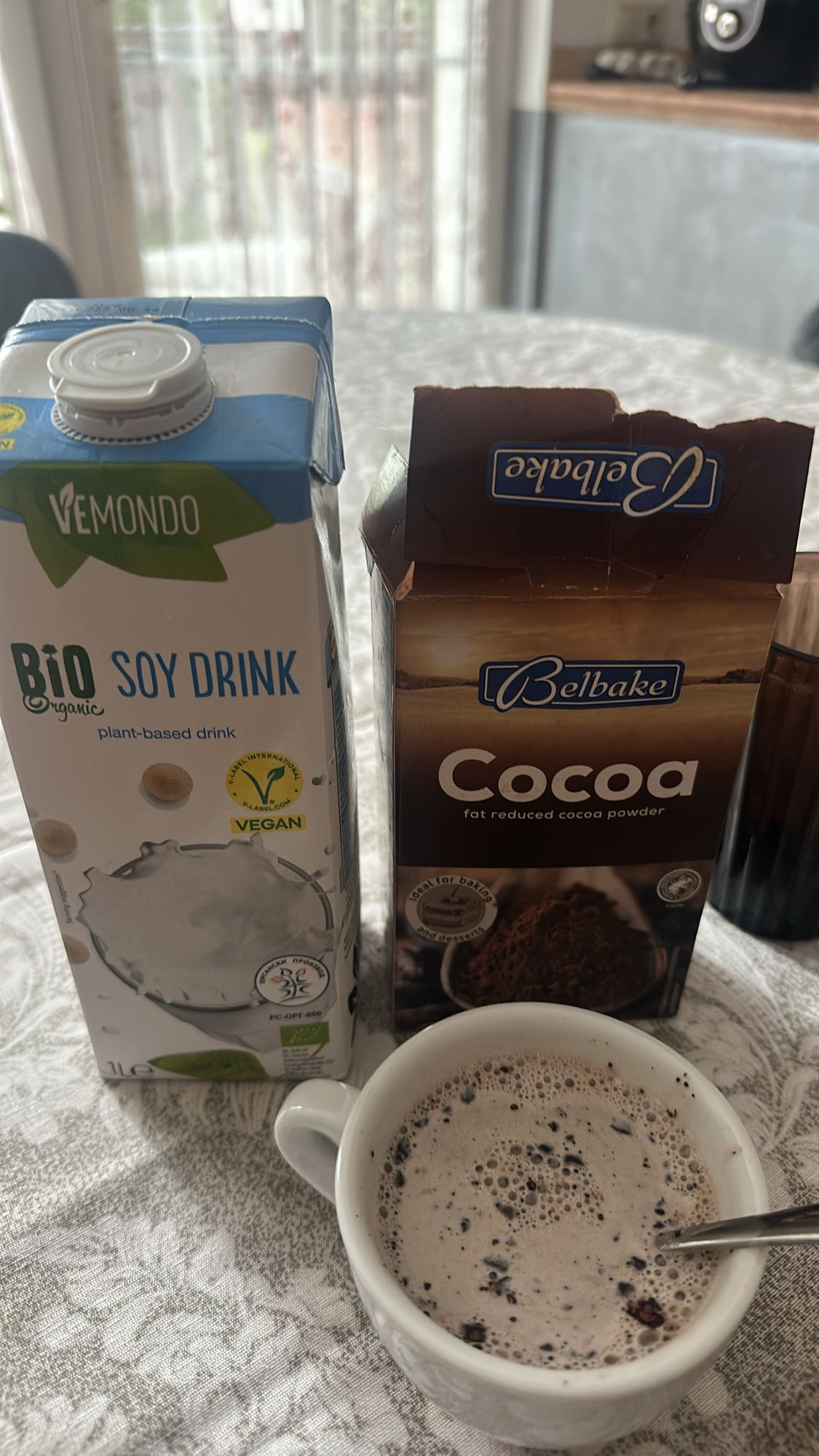 Cacao cu lapte de soia