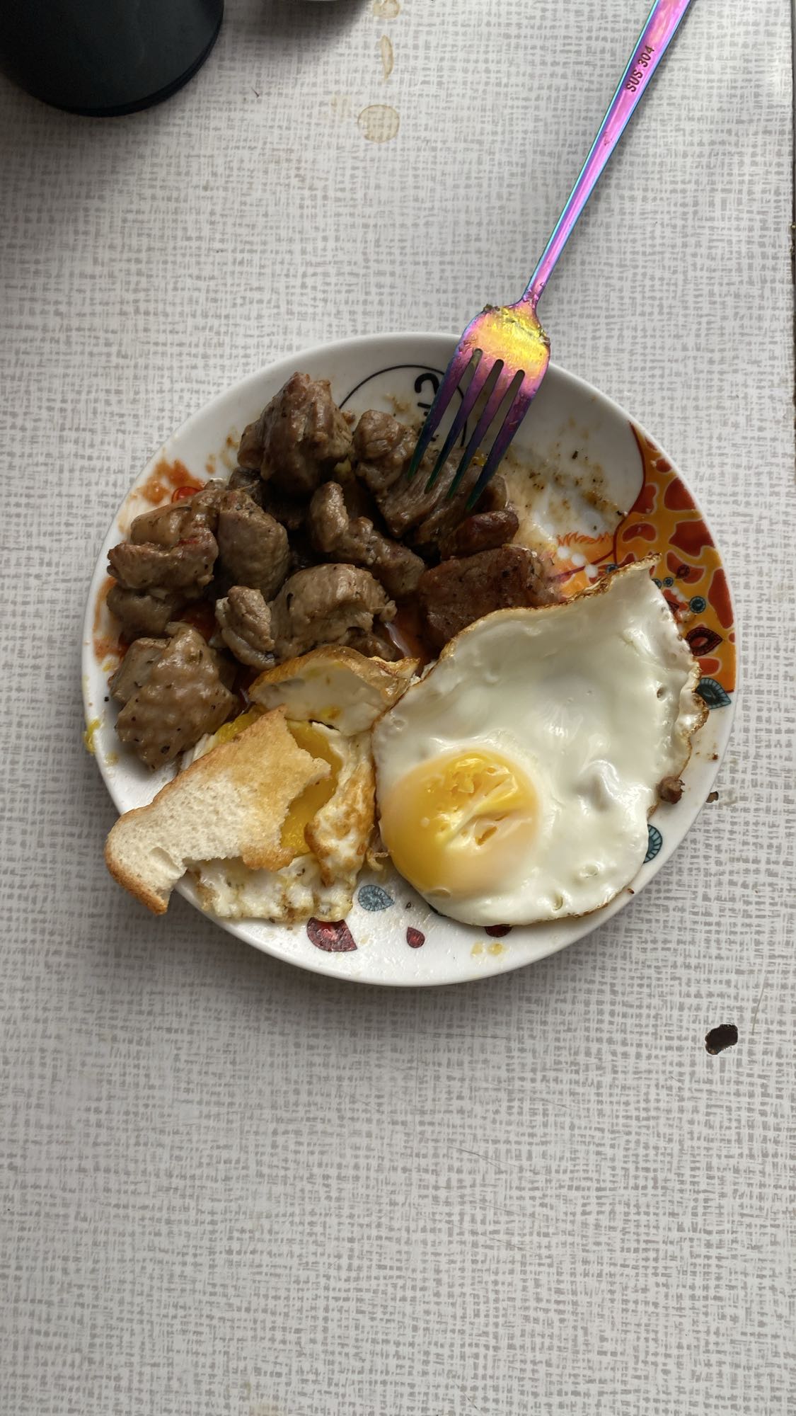 яйцо, индейка и хлеб