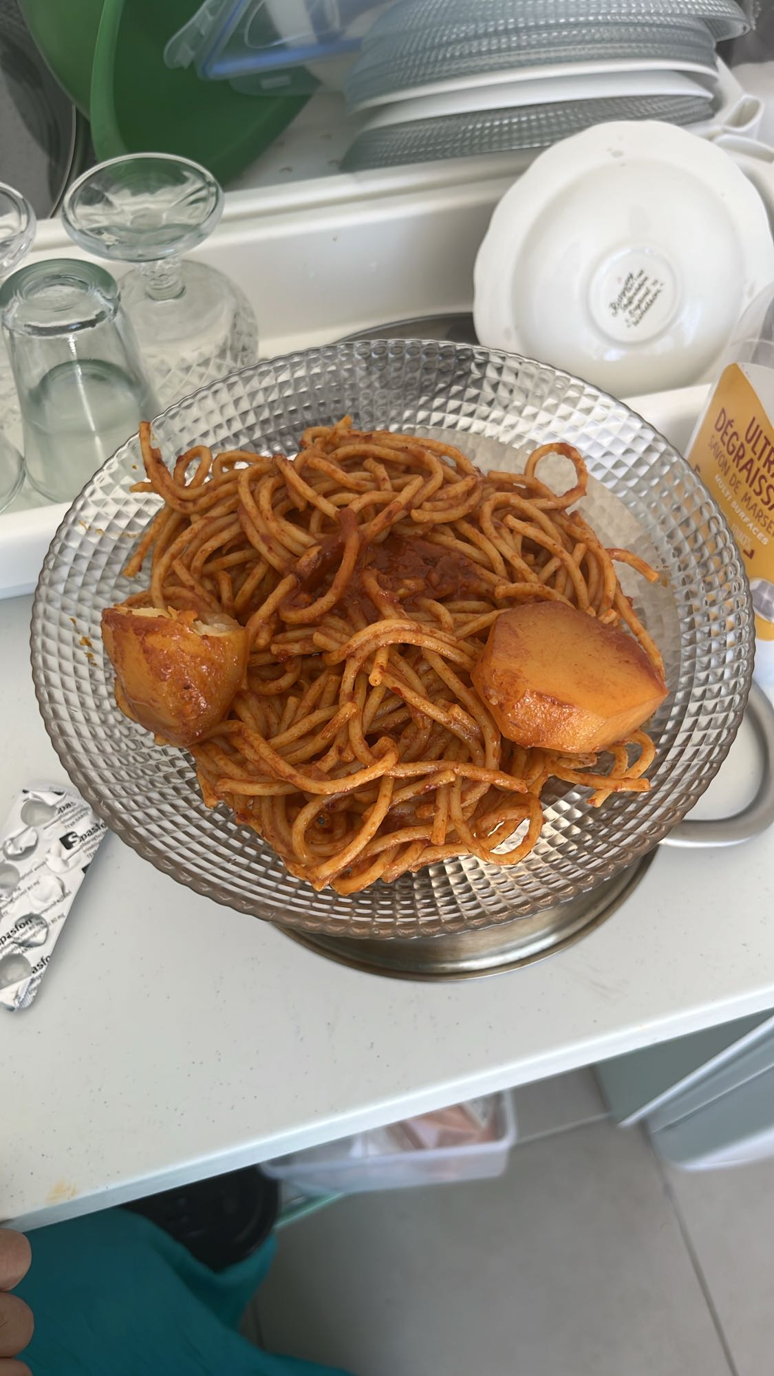 Spaghetti à la tomate