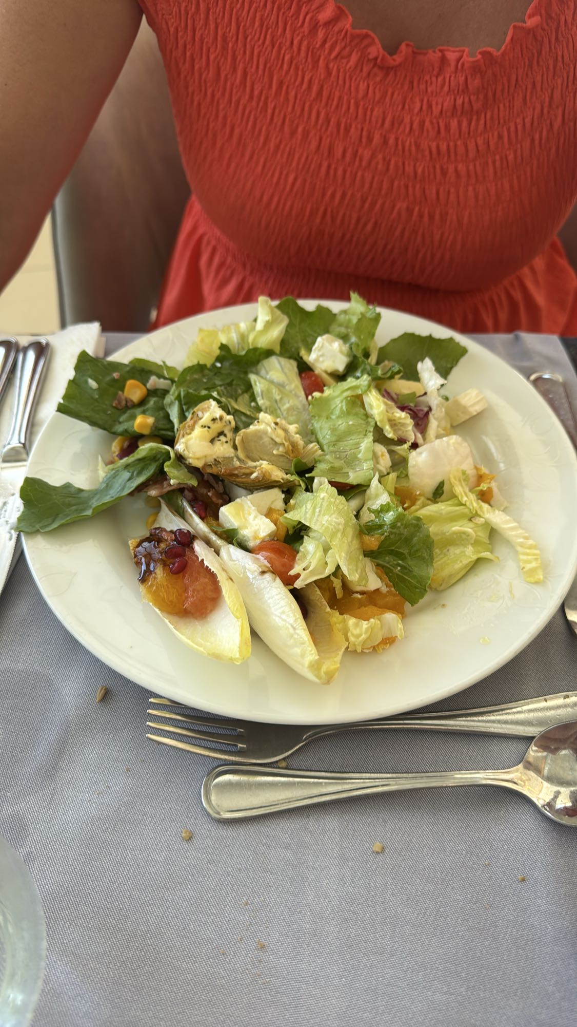 Salade fraîche variée
