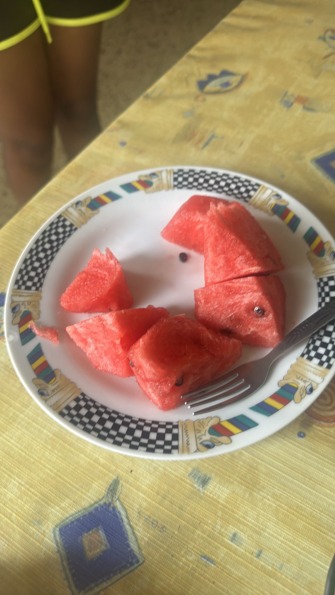 Watermelon slices
