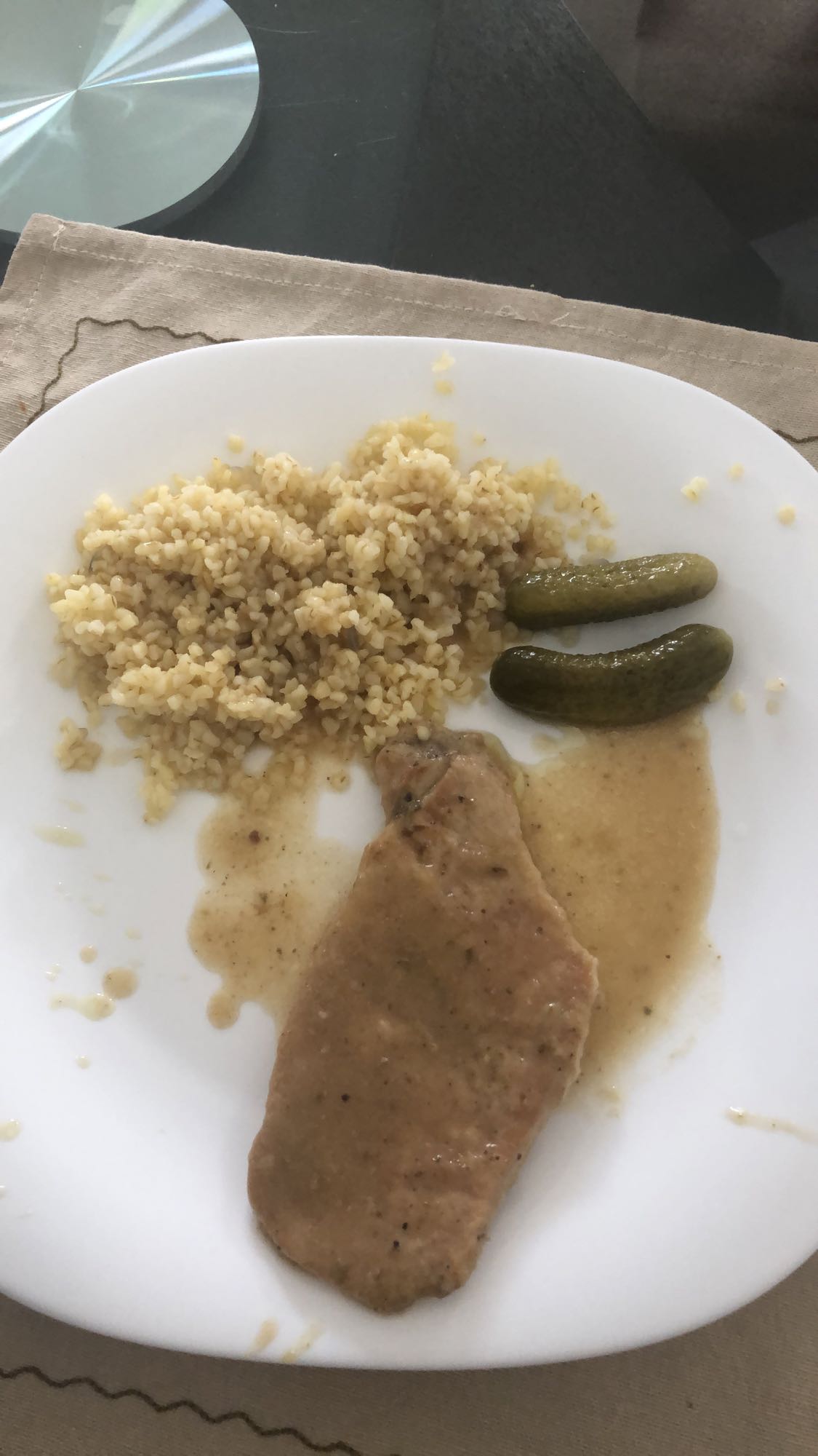 Bravčové s bulgurom