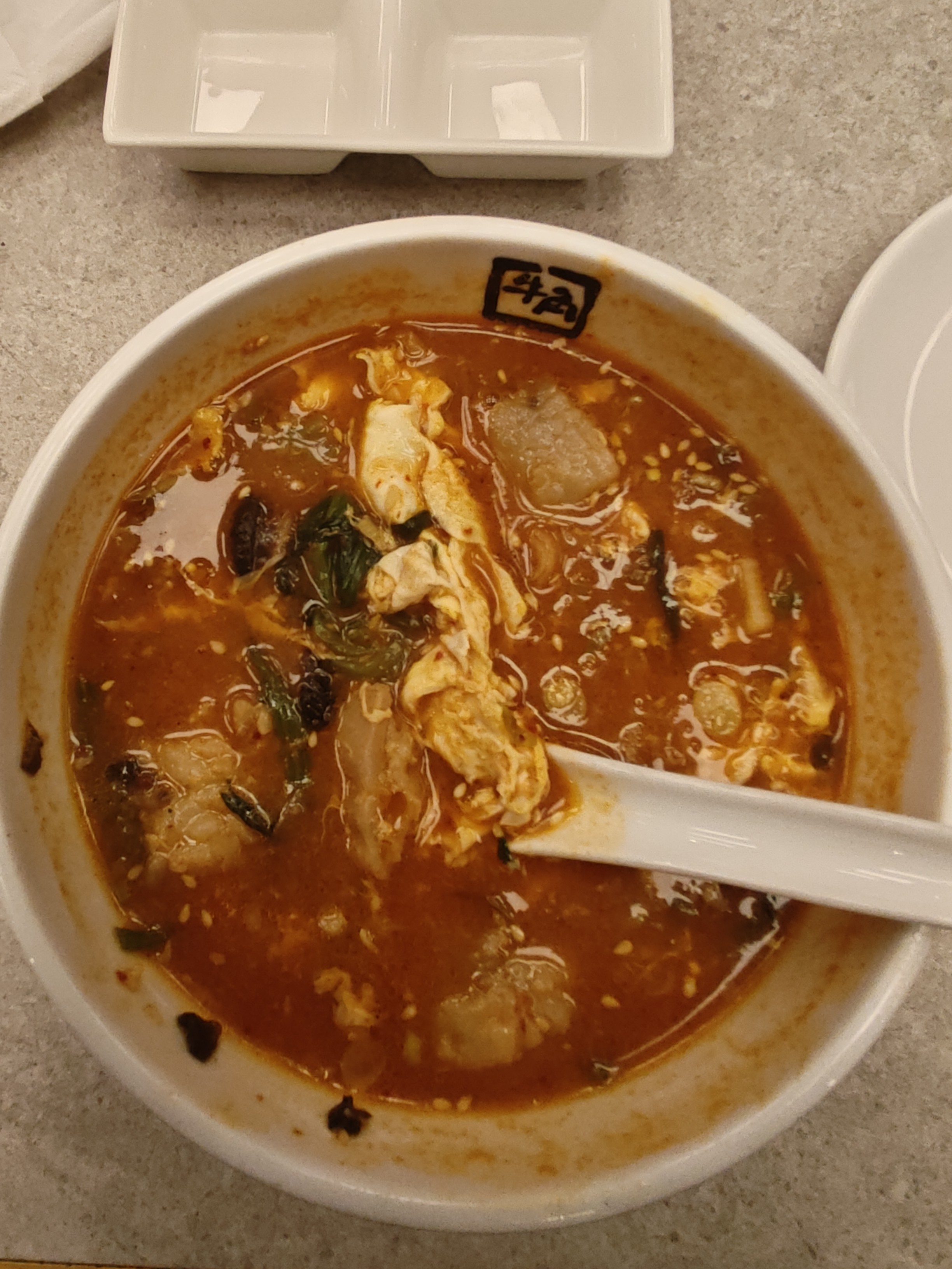 Spicy Tofu Soup