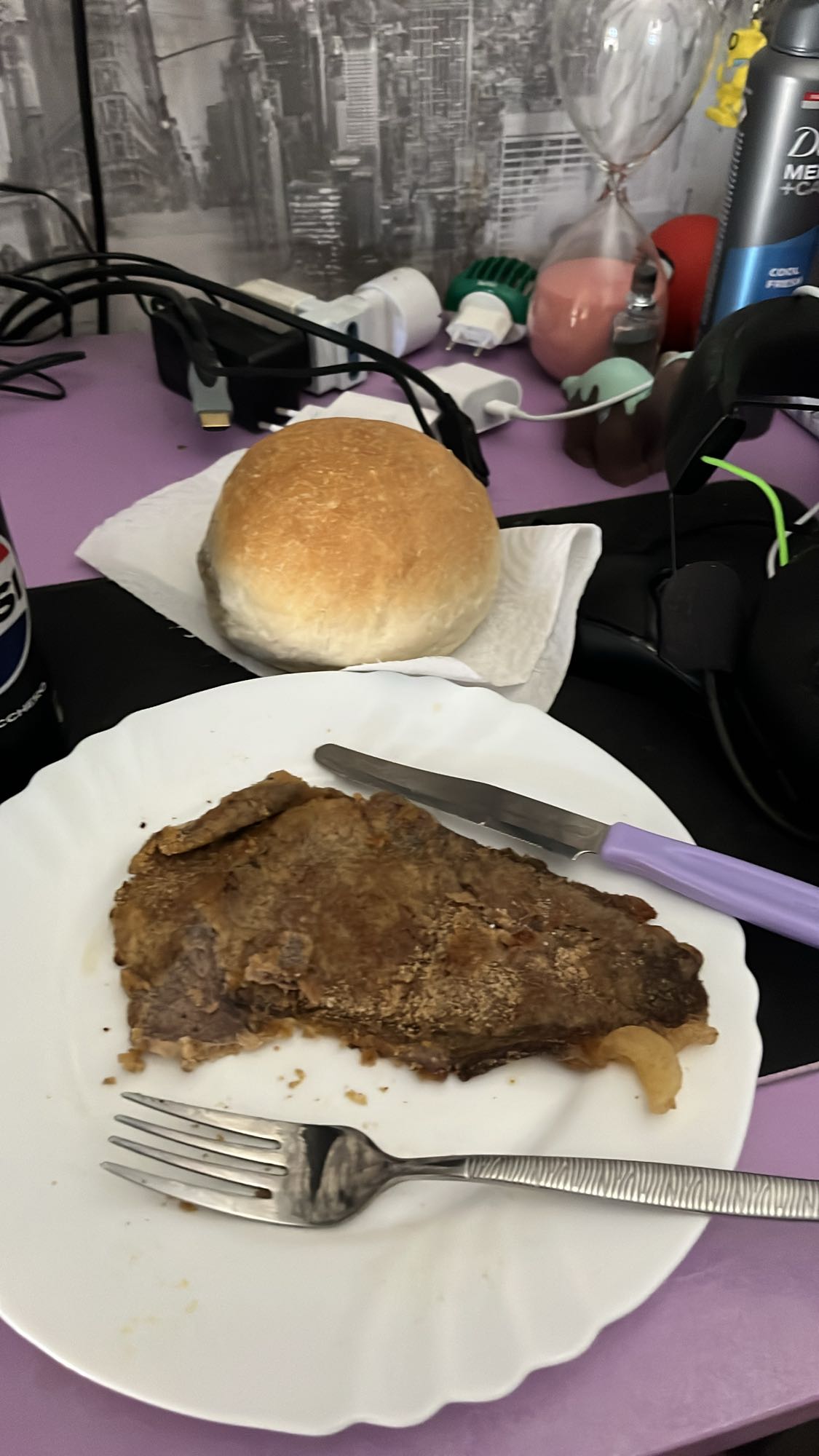 Steak and Bread