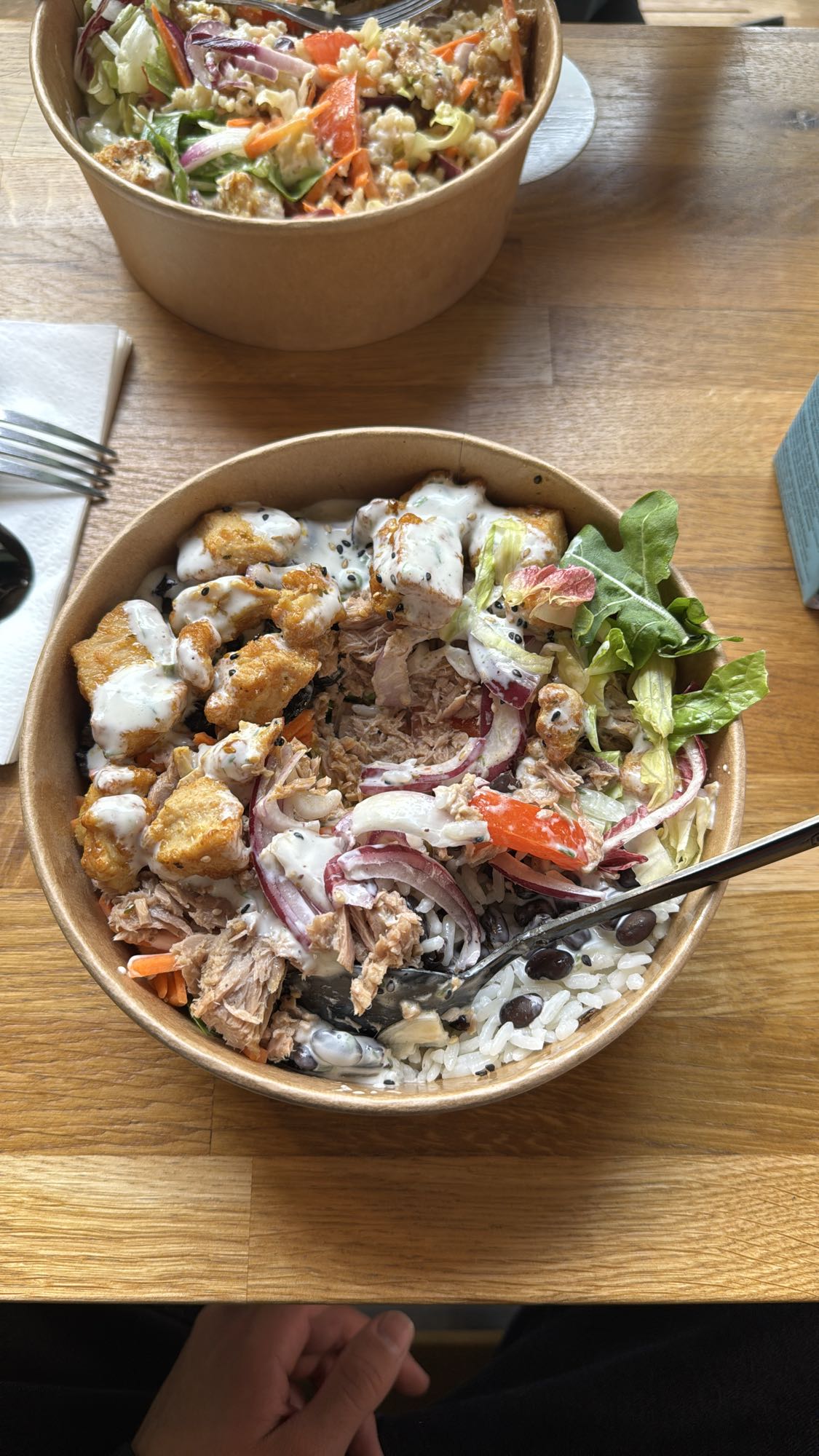 Tuna Rice Salad Bowl