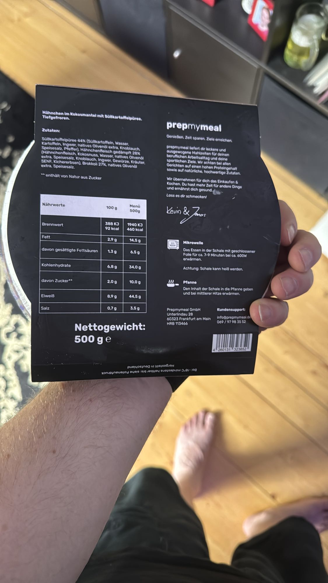 Hähnchen mit Süßkartoffel