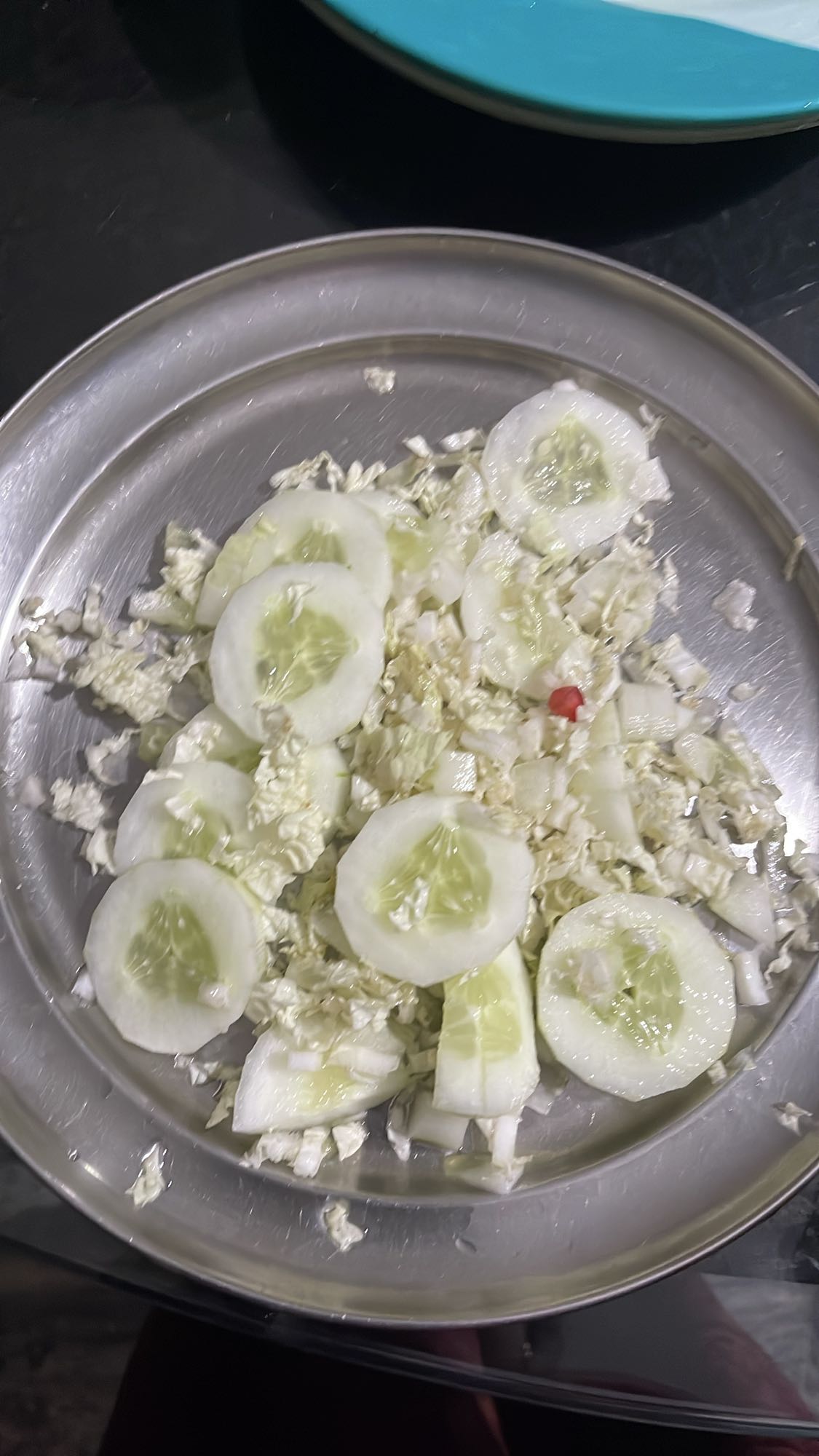 Cabbage Cucumber Salad