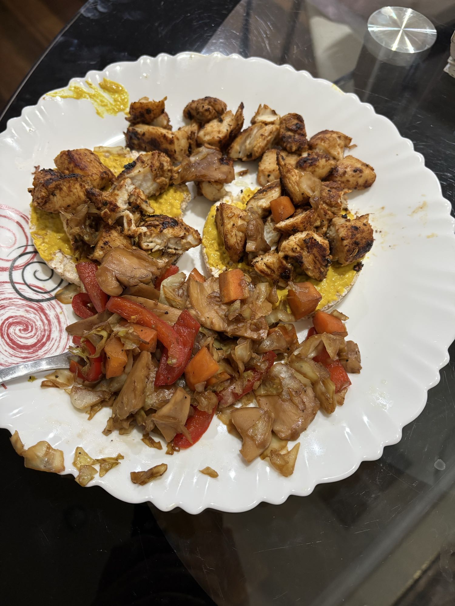 Grilled Chicken with Veggies