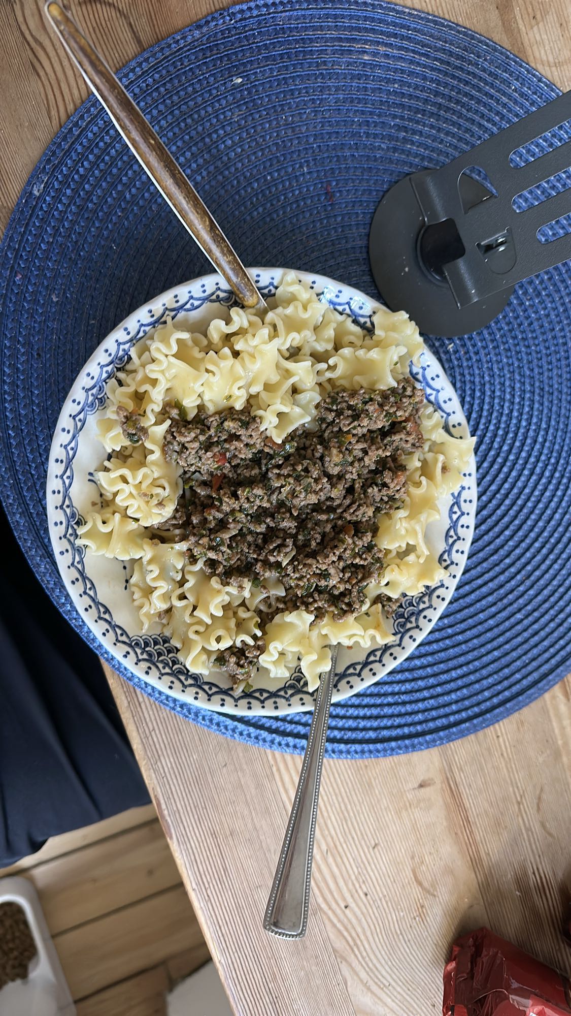 Pasta med köttfärs